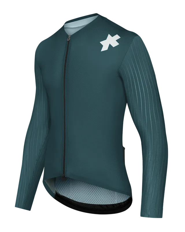 Джерси ASSOS EQUIPE RS LS Jersey S11 Deep Petrol - велосипедные джерси - фото