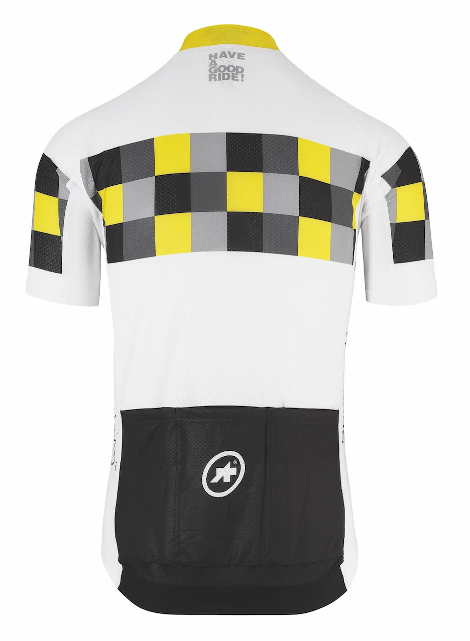 Джерси ASSOS SS.grandprixJersey evo8 volt Yellow - велосипедные джерси - фото