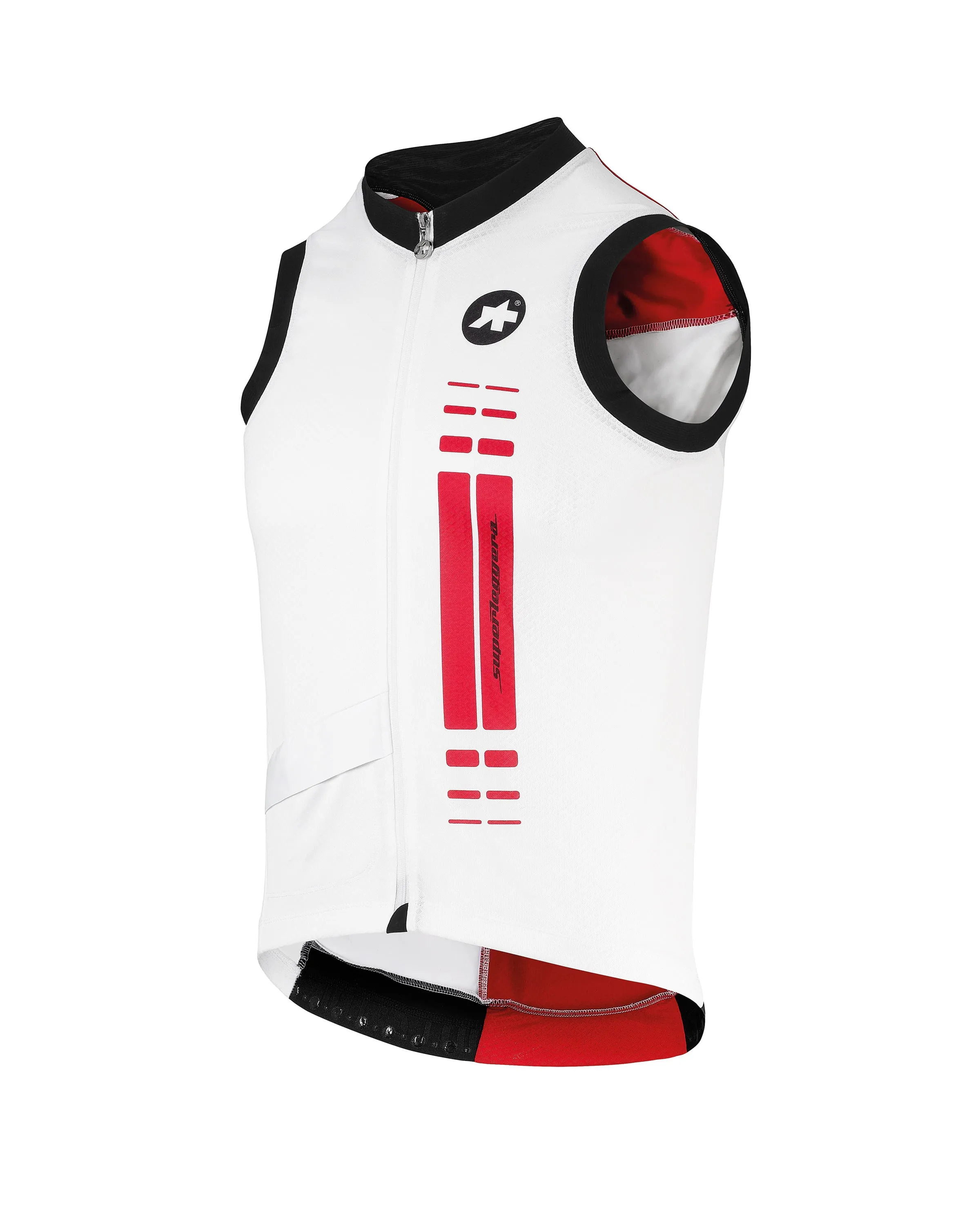 Джерси без рукавов ASSOS nS.superLeggera red Swiss - велосипедные джерси - фото
