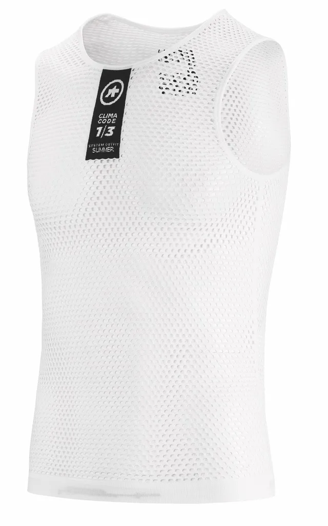 Термомайка ASSOS Skinfoil NS Summer Base Layer holy White