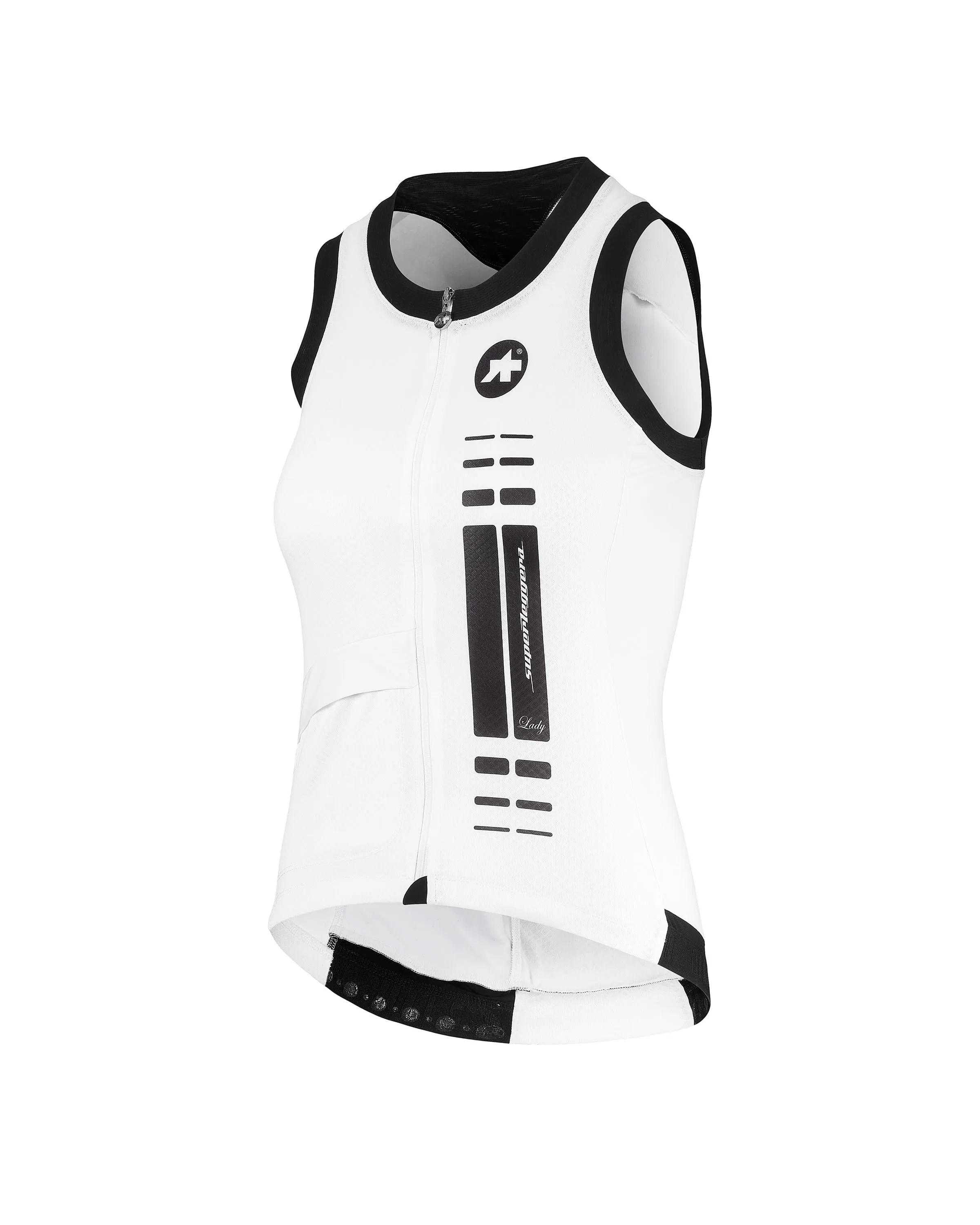 Джерси без рукавов ASSOS nS.superLeggera Lady white Panther - велосипедные джерси - фото