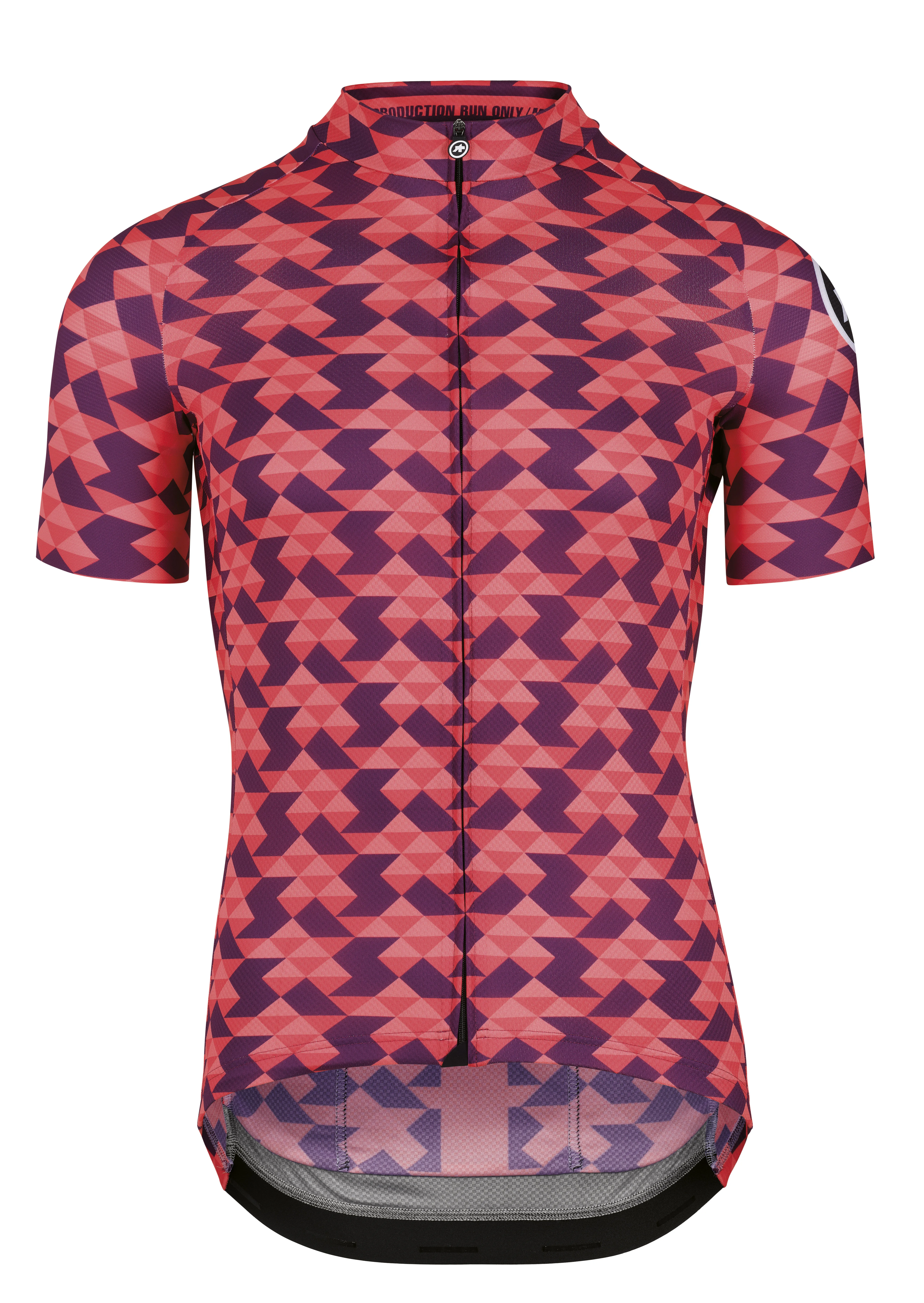 Джерси ASSOS FASTLANE Diamond Crazy SS Jersey Solitaire Red - велосипедные джерси - фото