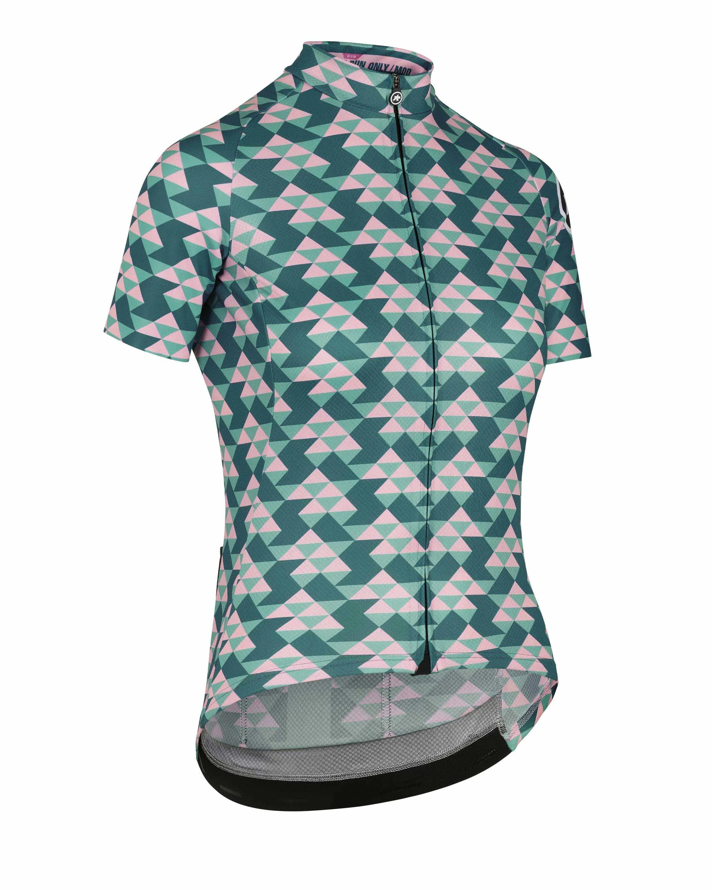 Джерси ASSOS FASTLANE Women's Diamond Crazy SS Jersey Brilliant Green - велосипедные джерси - фото