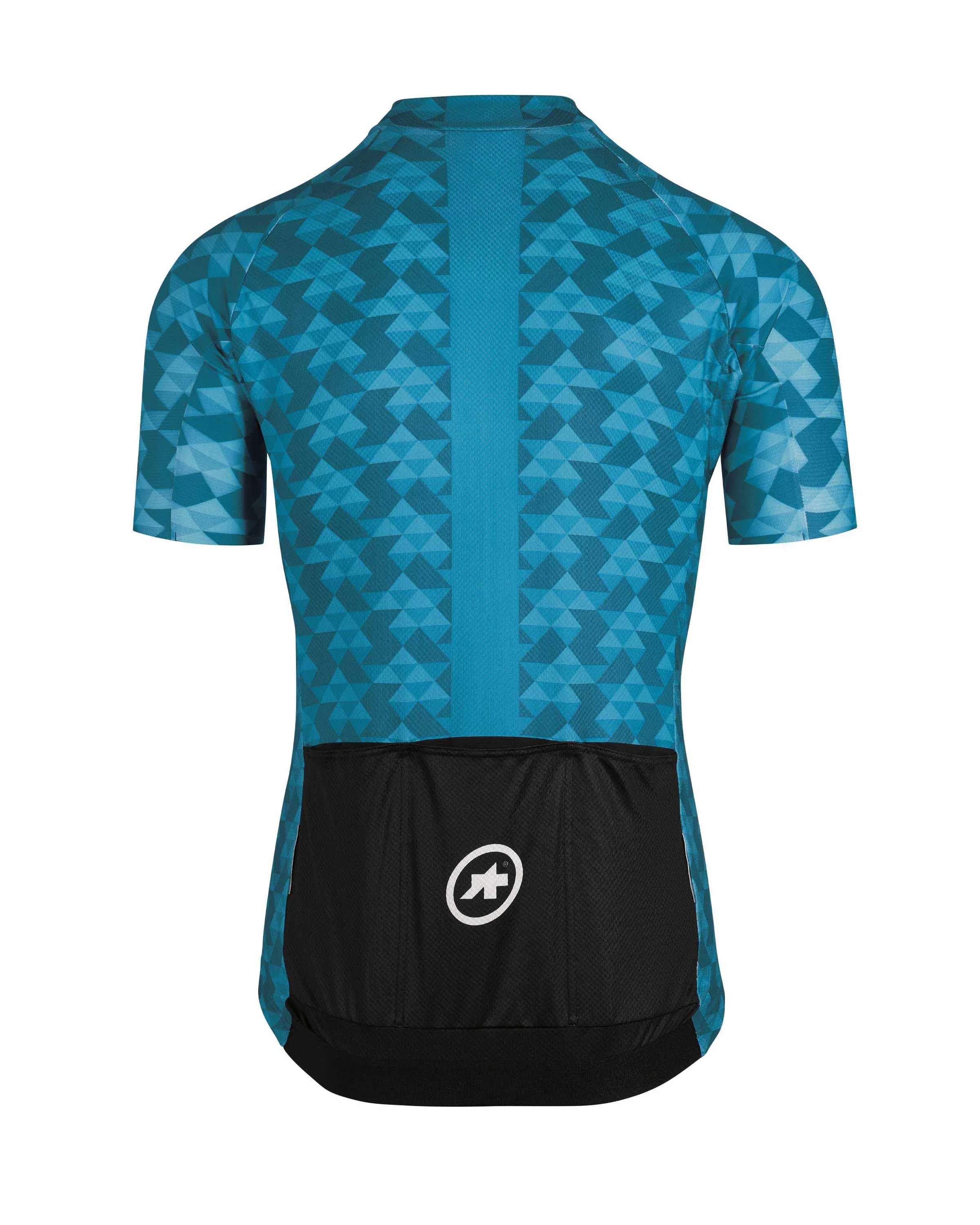 Джерси ASSOS FASTLANE Diamond Crazy SS Jersey Adamant Blue - велосипедные джерси - фото