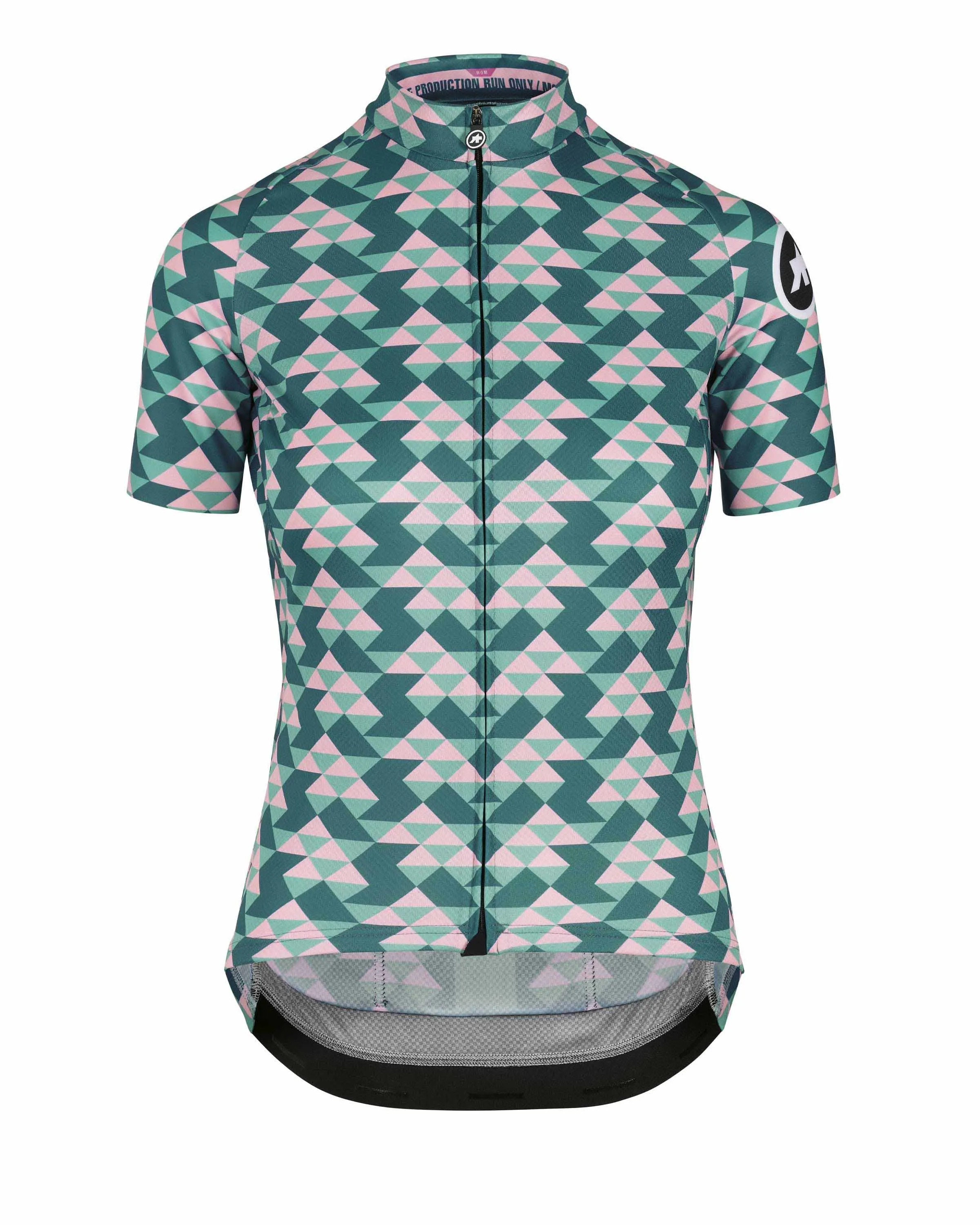 Джерси ASSOS FASTLANE Women's Diamond Crazy SS Jersey Brilliant Green - велосипедные джерси - фото