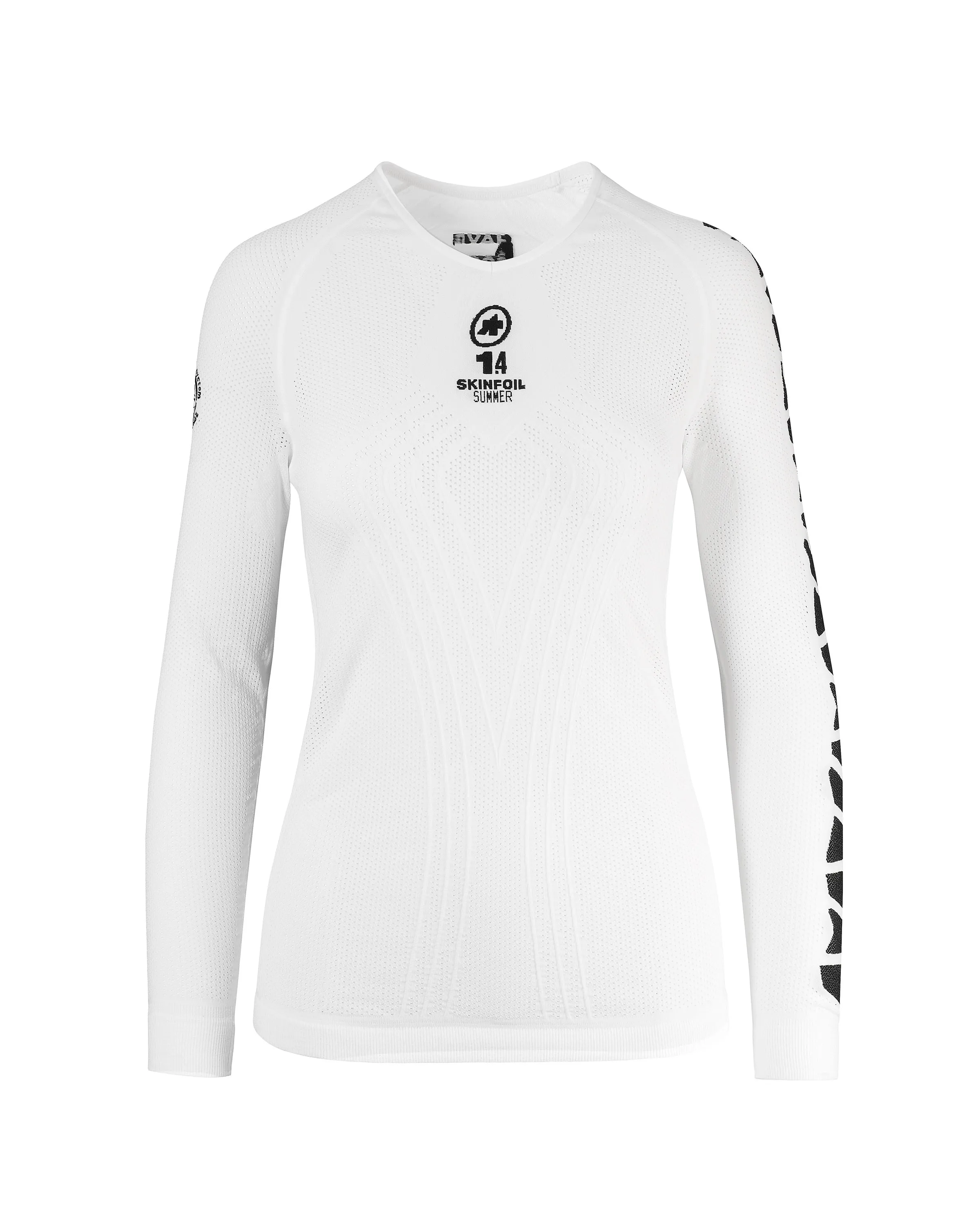 Термомайка с длинным рукавом Унисекс ASSOS LS.skinfoil Summer evo7 holy White