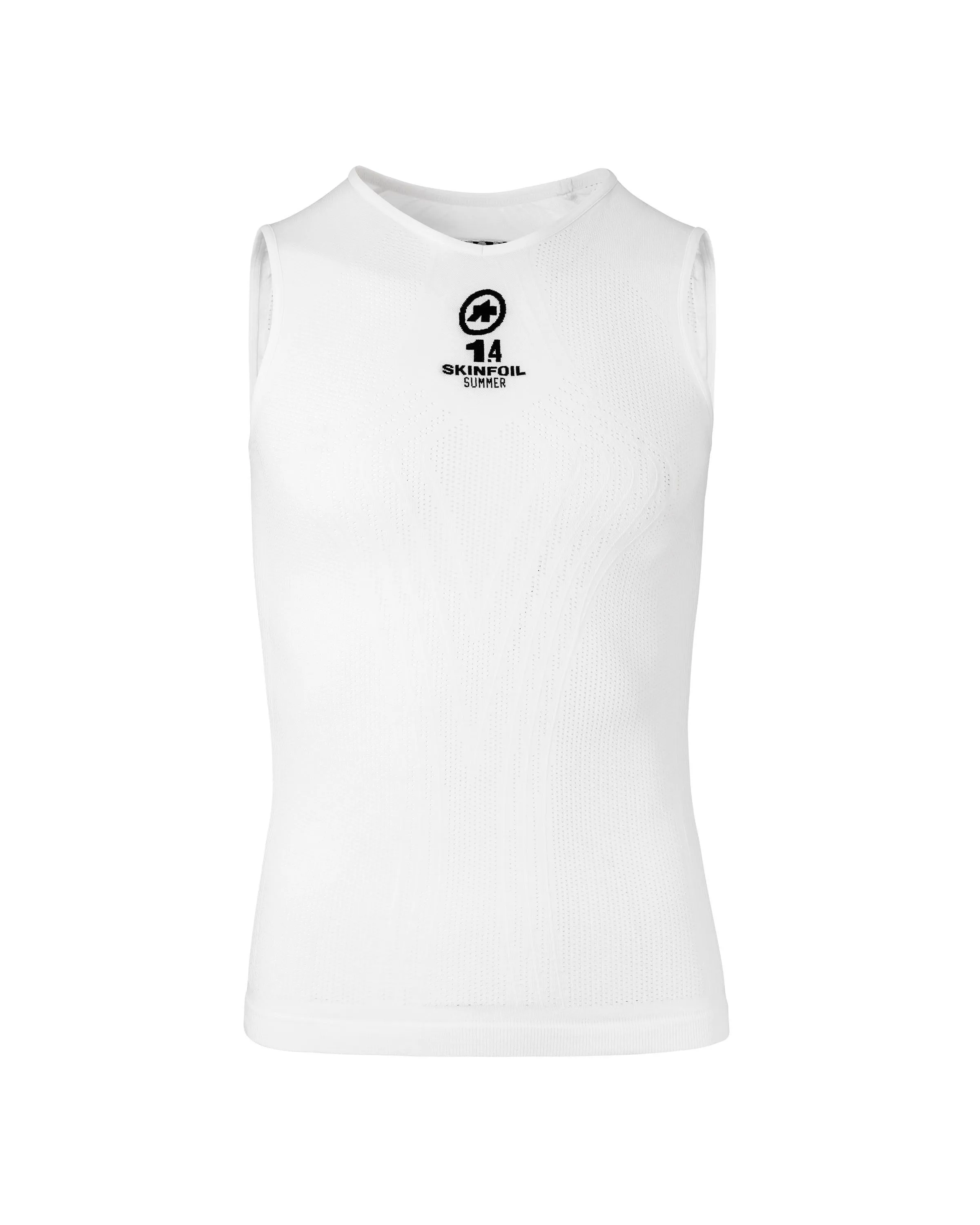 Термомайка без рукавов Унисекс ASSOS NS.skinfoil Summer evo7 holy White