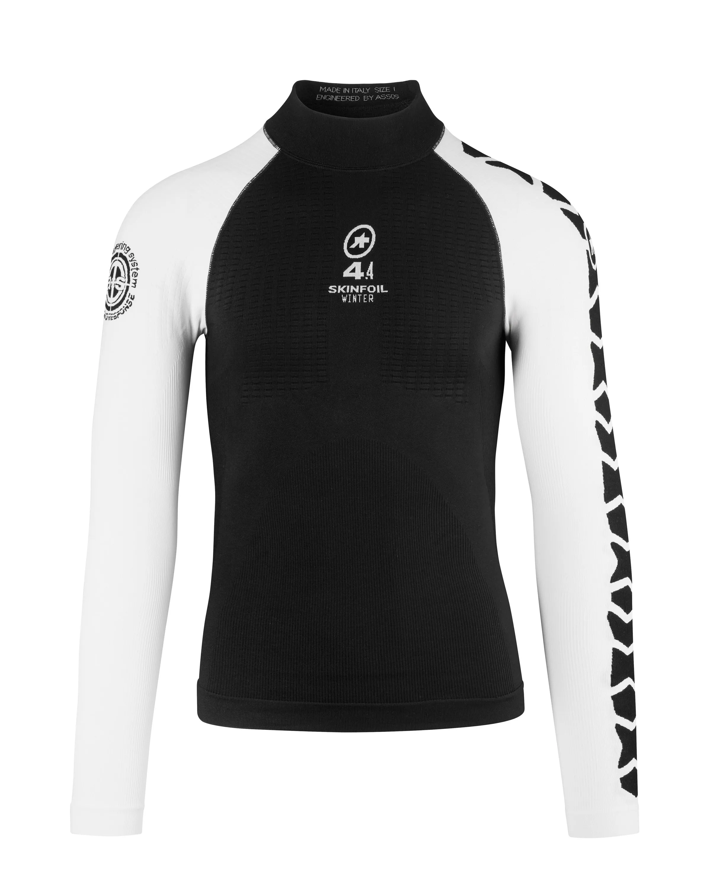 Термомайка с длинным рукавом Унисекс ASSOS LS.skinfoil Winter evo7 blackSeries