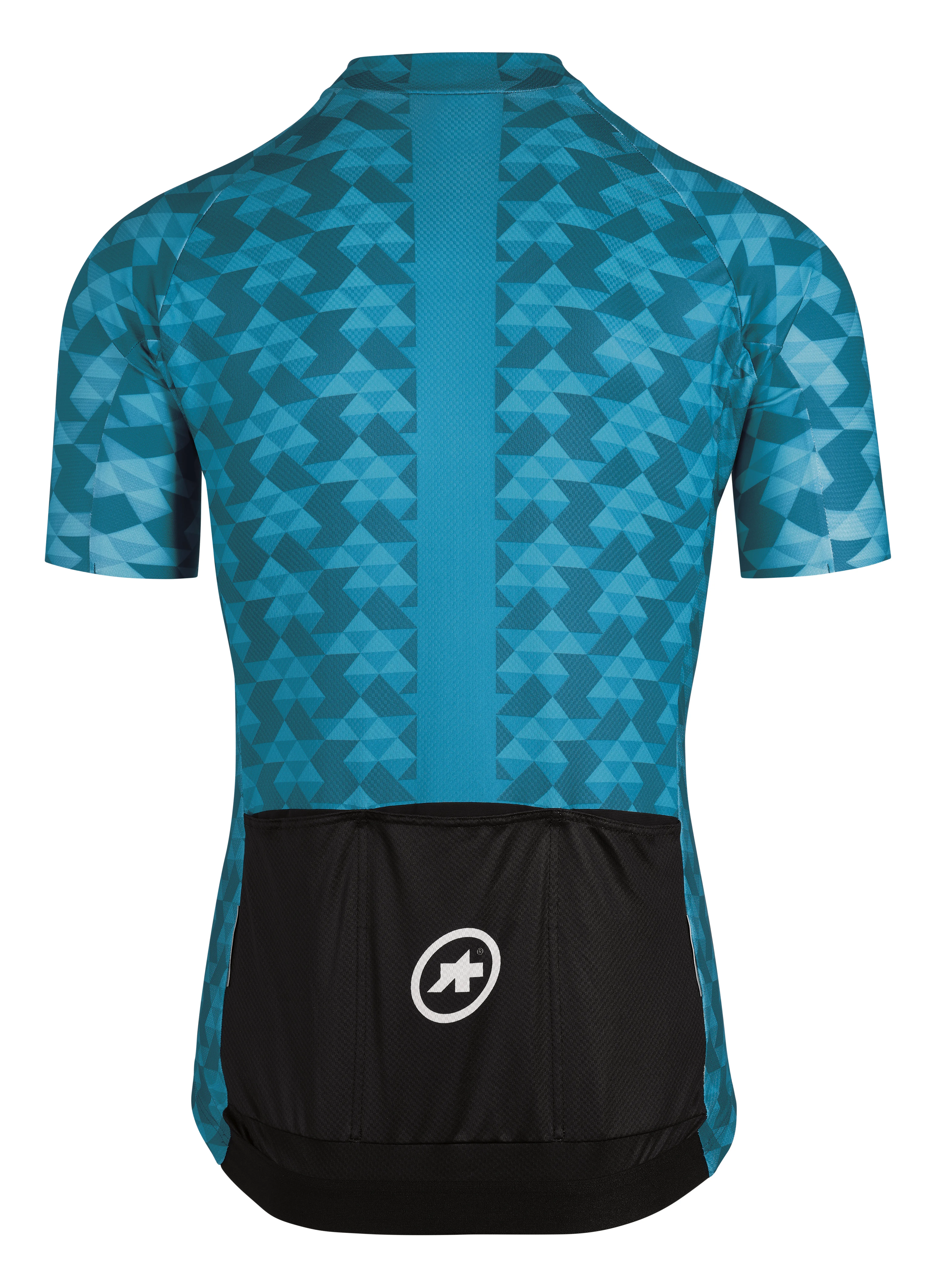 Джерси ASSOS FASTLANE Diamond Crazy SS Jersey Adamant Blue - велосипедные джерси - фото