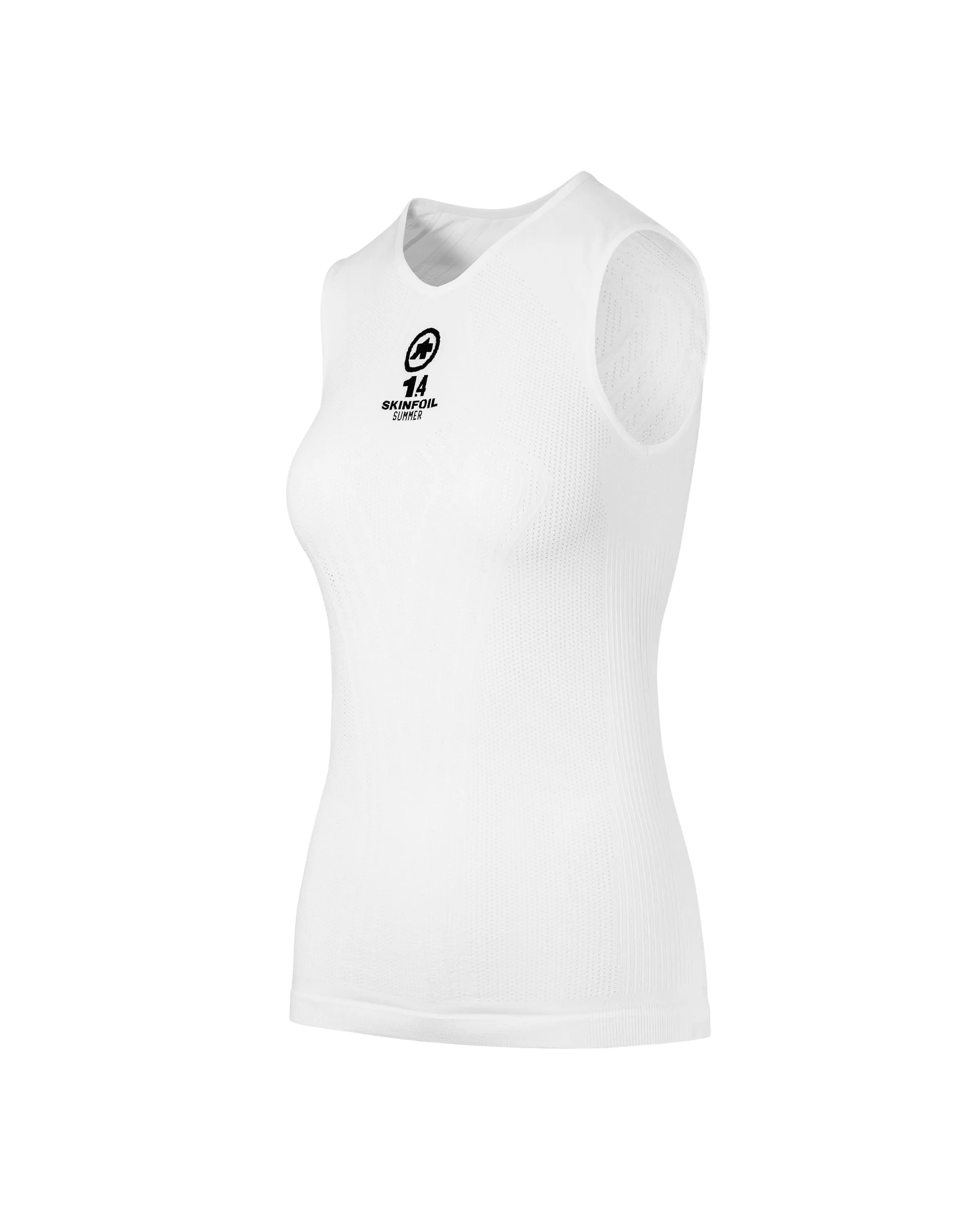 Термомайка без рукавов Унисекс ASSOS NS.skinfoil Summer evo7 holy White