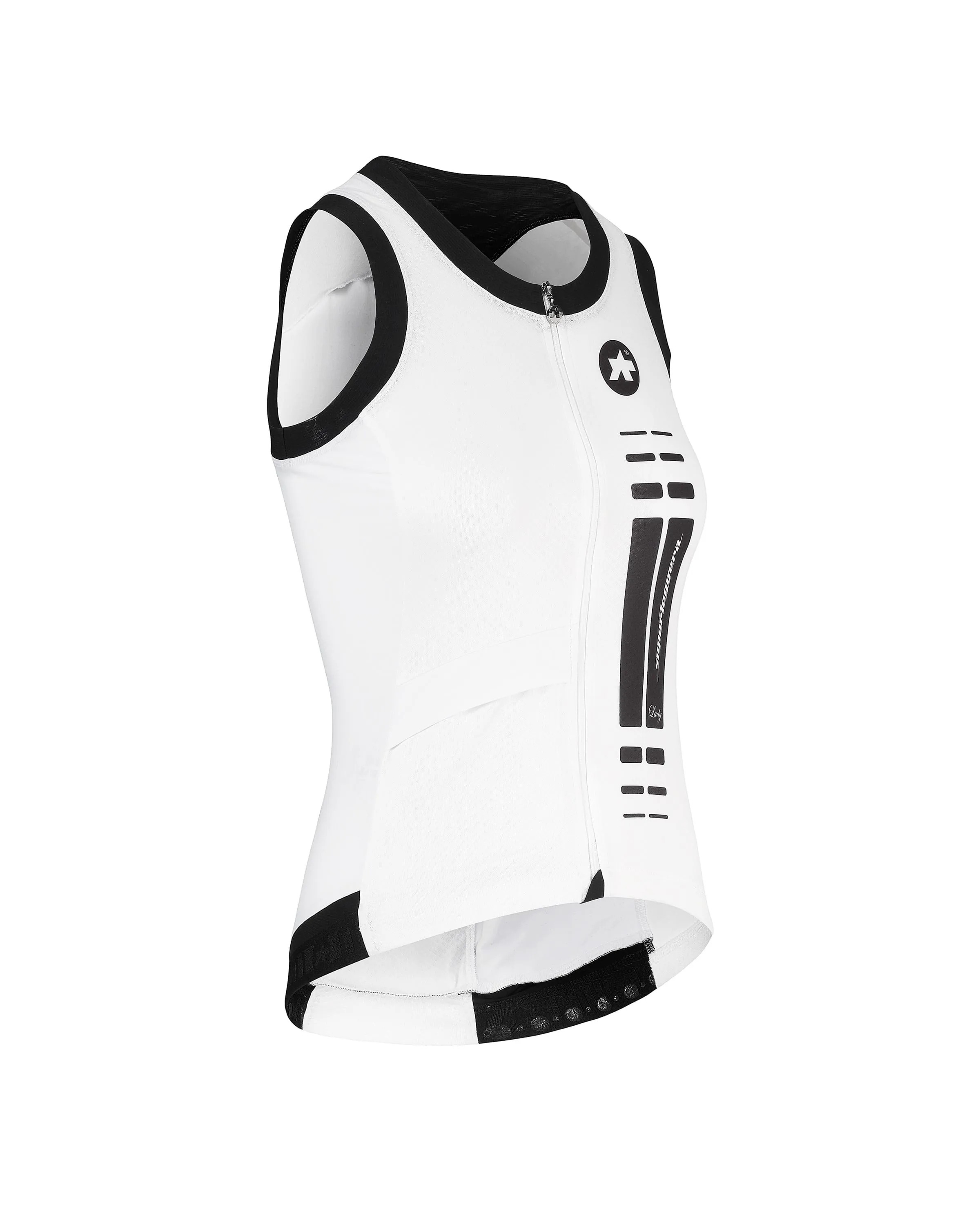 Джерси без рукавов ASSOS nS.superLeggera Lady white Panther - велосипедные джерси - фото