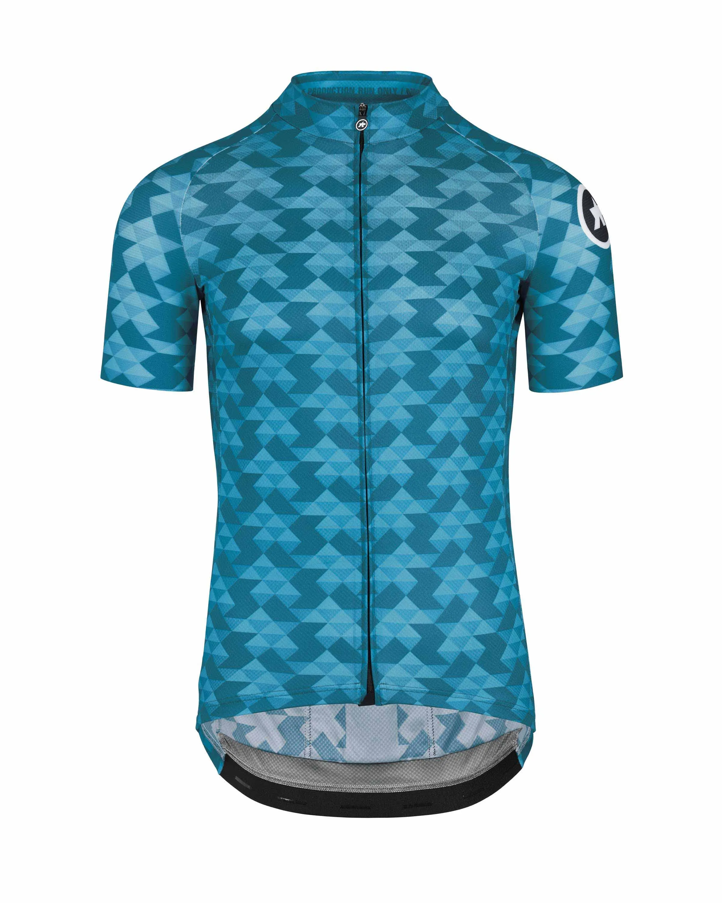 Джерси ASSOS FASTLANE Diamond Crazy SS Jersey Adamant Blue - велосипедные джерси - фото