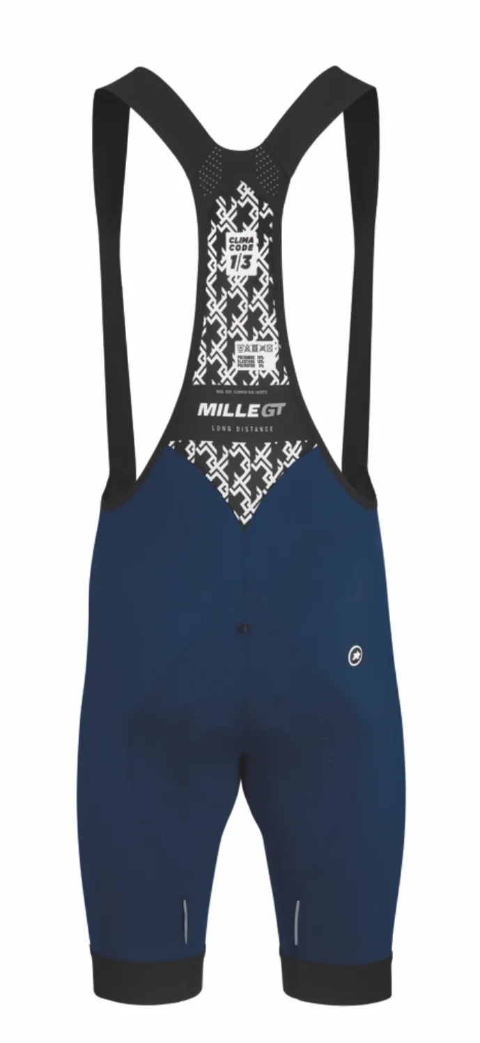 Велошорты ASSOS MILLE GT Bib Shorts caleumBlue