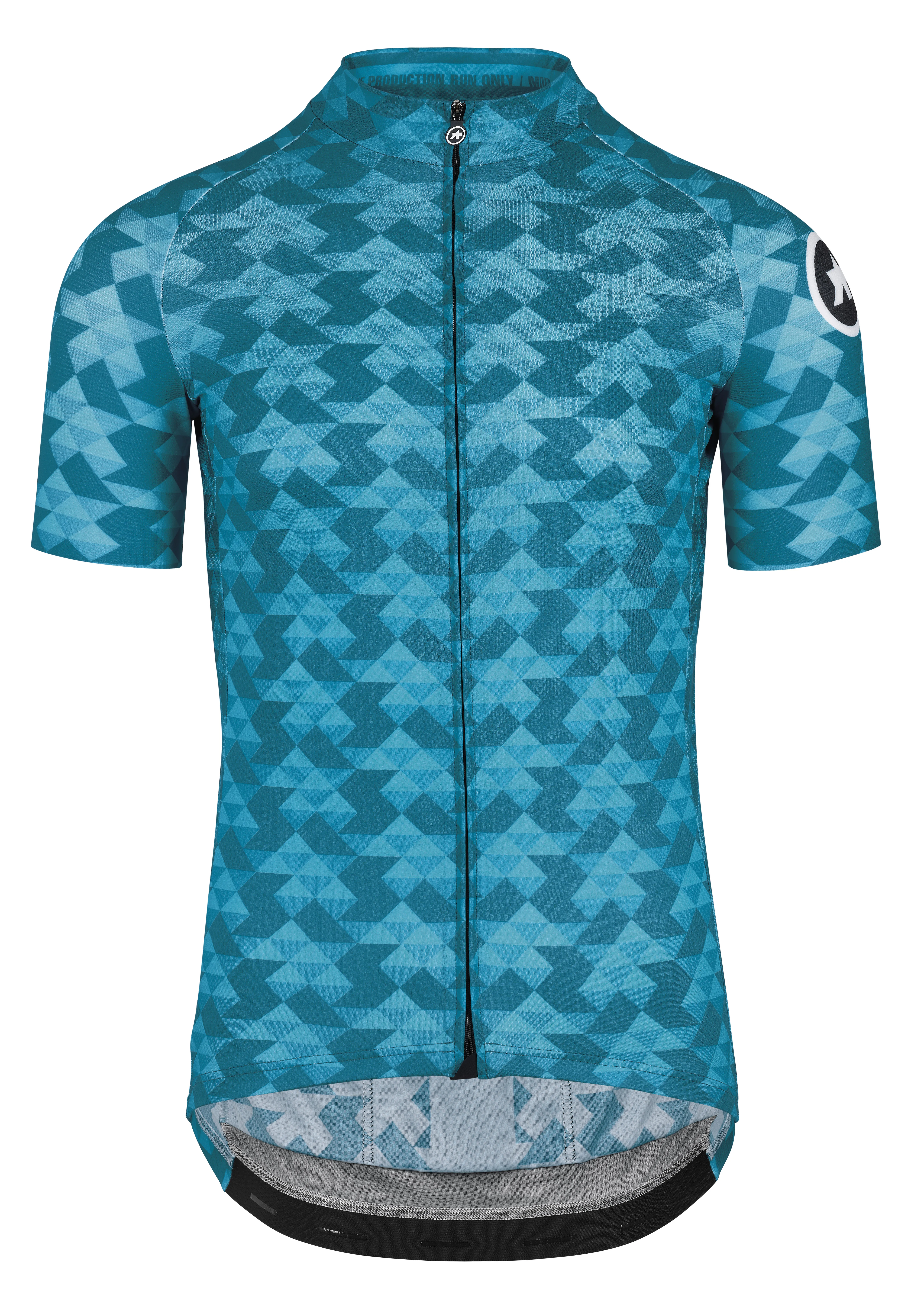 Джерси ASSOS FASTLANE Diamond Crazy SS Jersey Adamant Blue - велосипедные джерси - фото