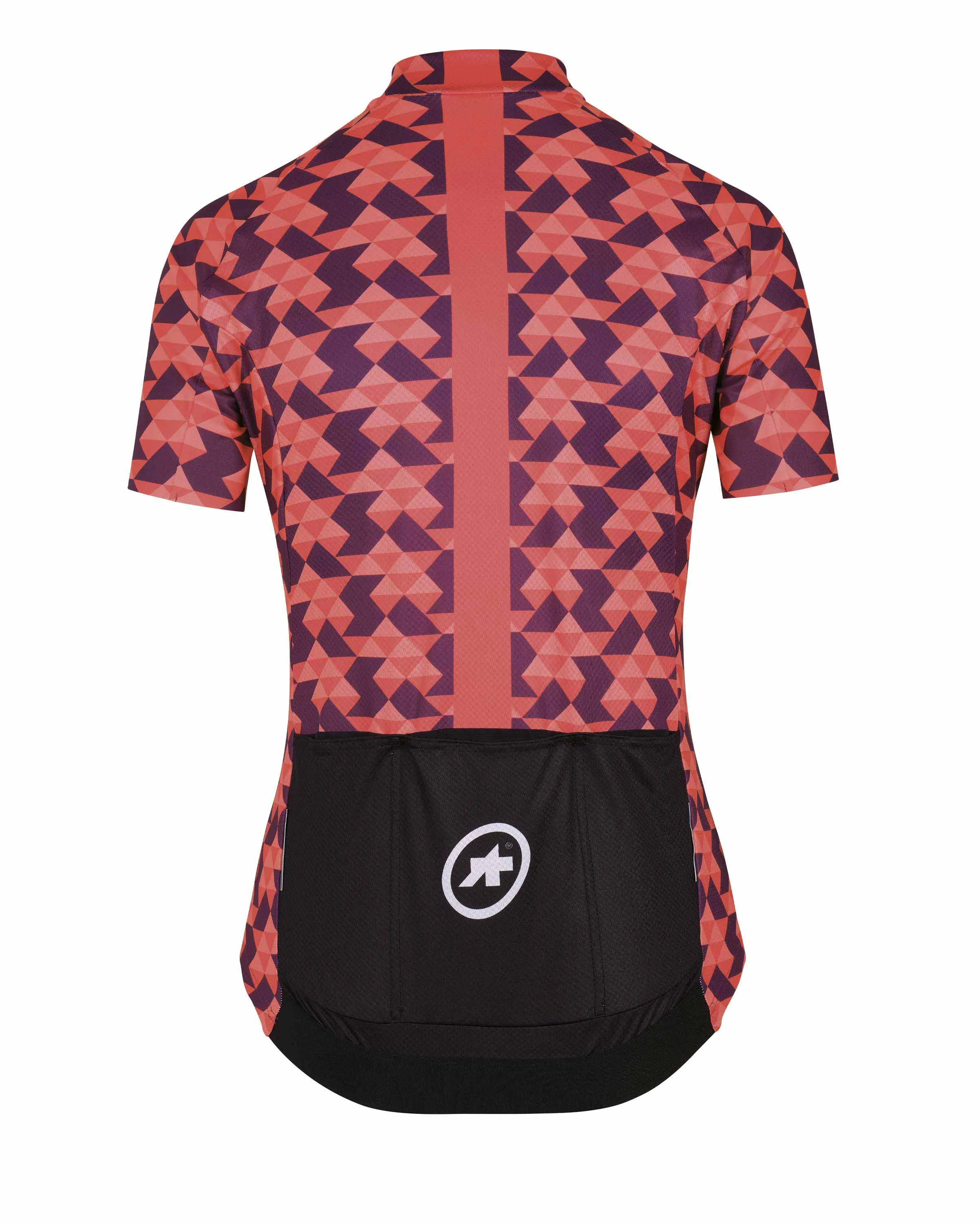 Джерси ASSOS FASTLANE Women's Diamond Crazy SS Jersey Solitaire Red - велосипедные джерси - фото