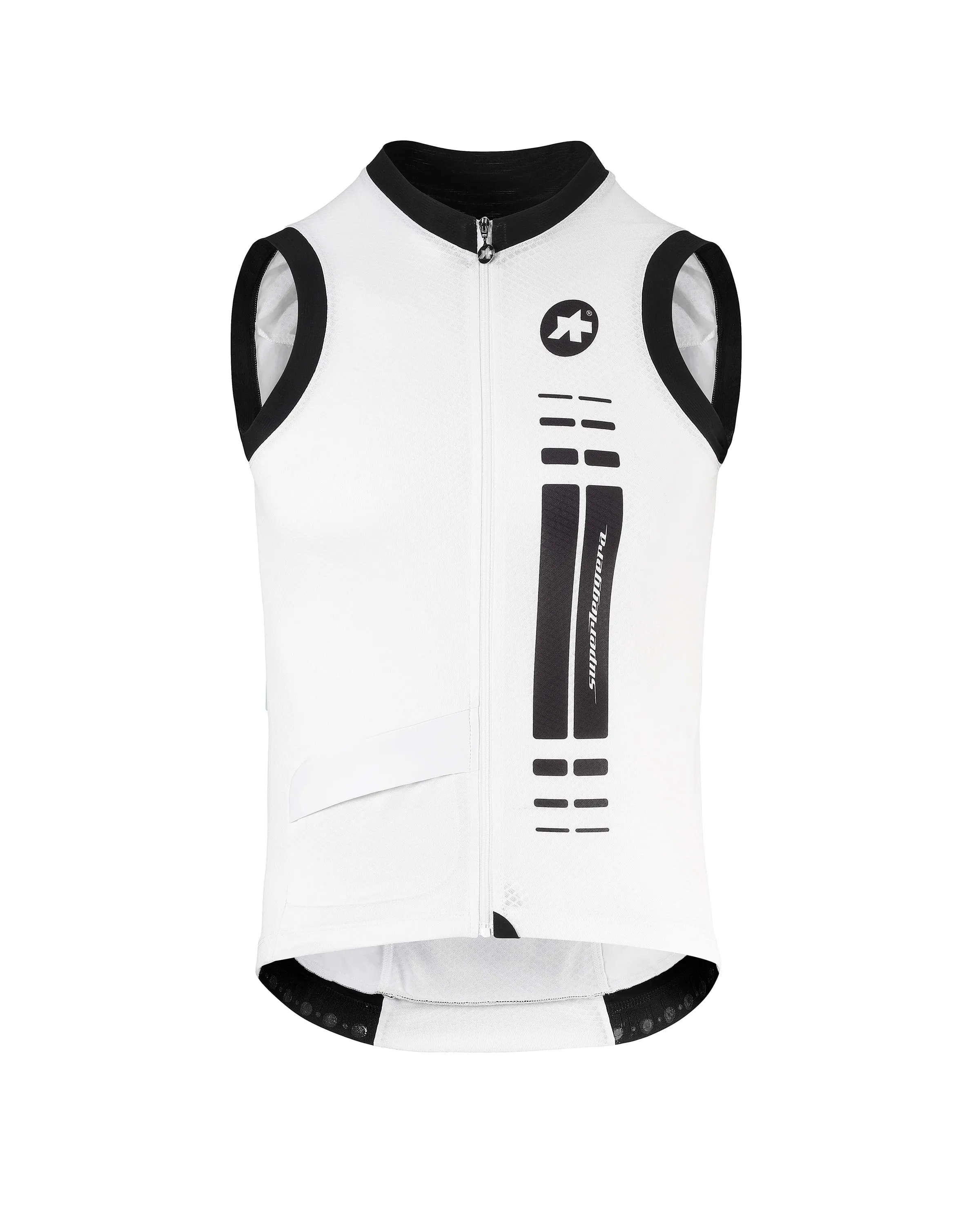 Джерси без рукавов ASSOS nS.superLeggera white Panther - велосипедные джерси - фото