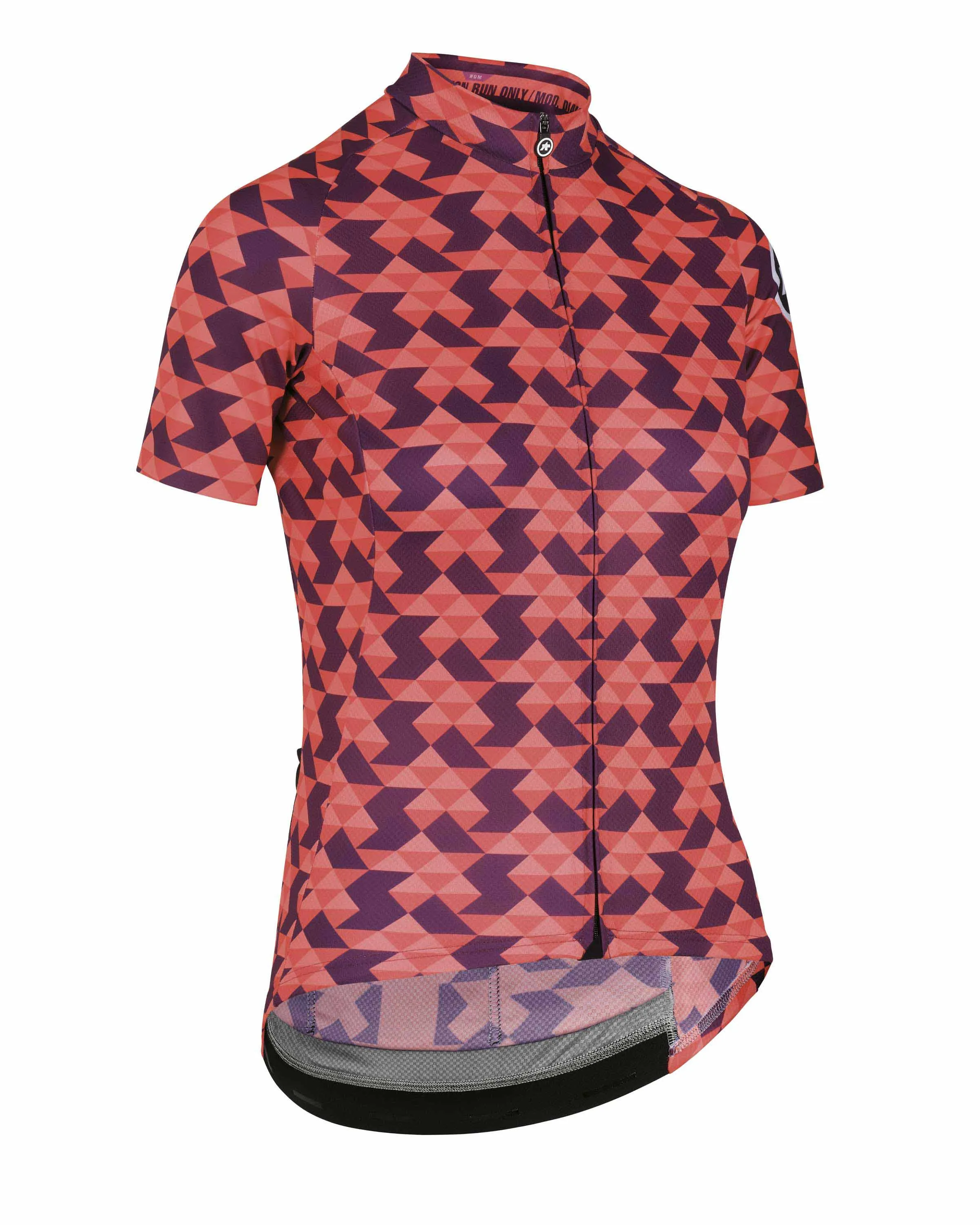 Джерси ASSOS FASTLANE Women's Diamond Crazy SS Jersey Solitaire Red - велосипедные джерси - фото