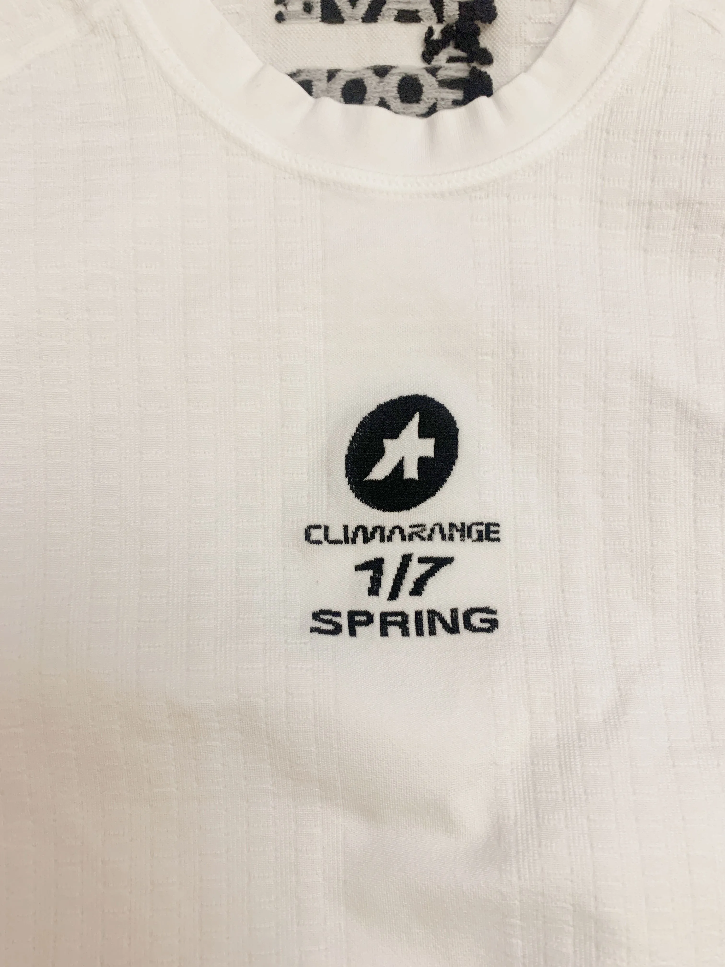 Термомайка с коротким рукавом ASSOS SS.skinFoil_spring holy White