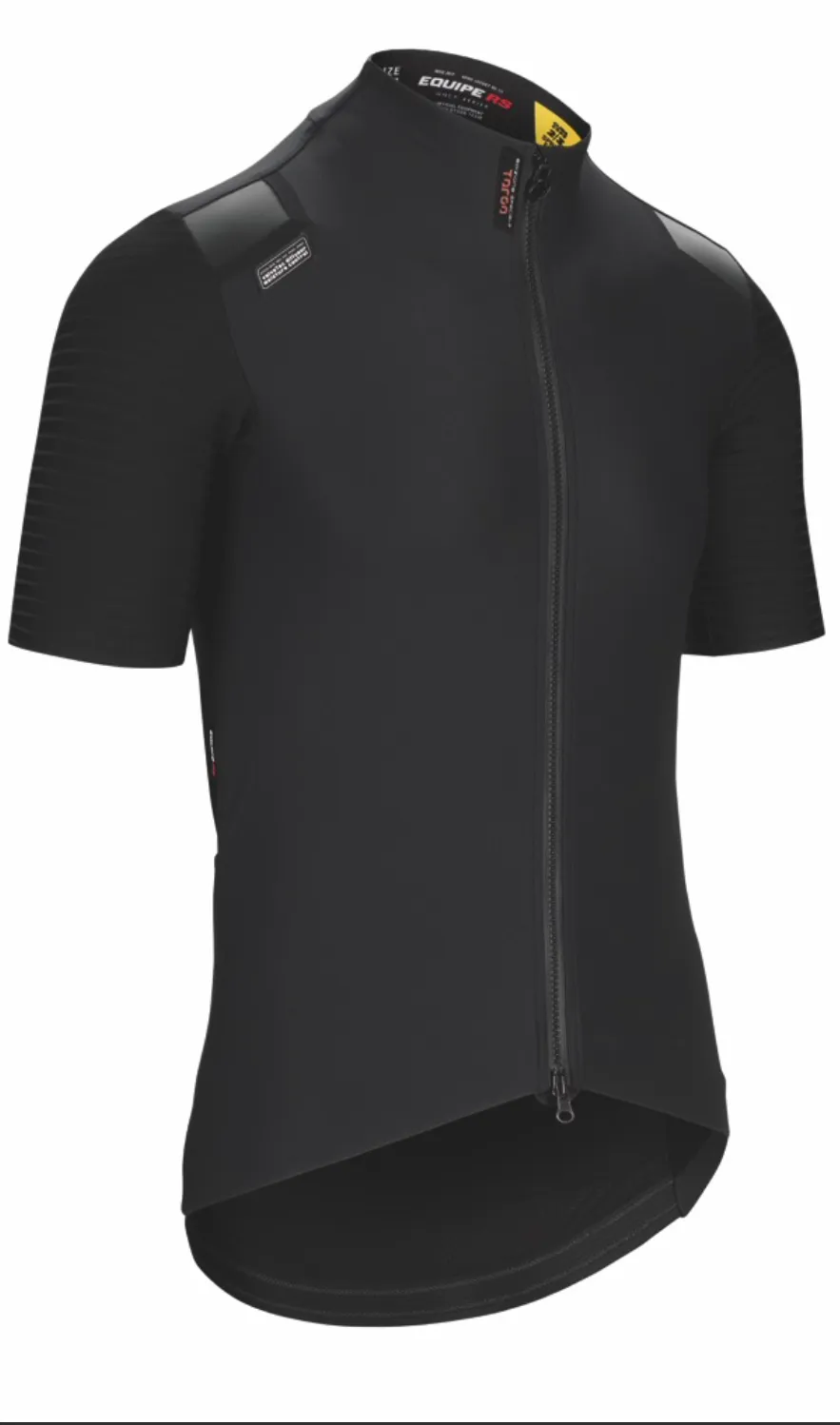 Джерси ASSOS EQUIPE RS Spring Fall SS Jersey TARGA Black - велосипедные джерси - фото
