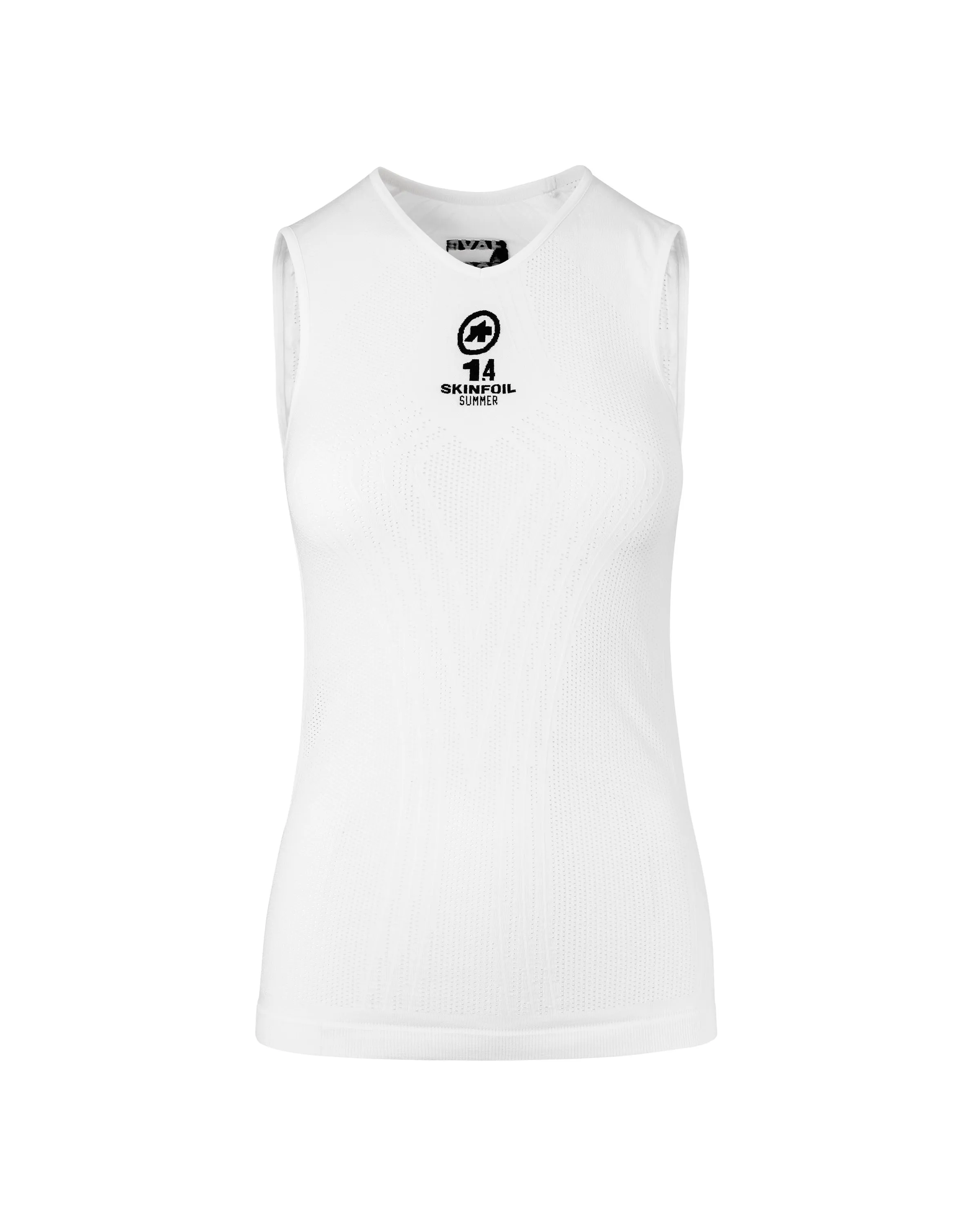 Термомайка без рукавов Унисекс ASSOS NS.skinfoil Summer evo7 holy White