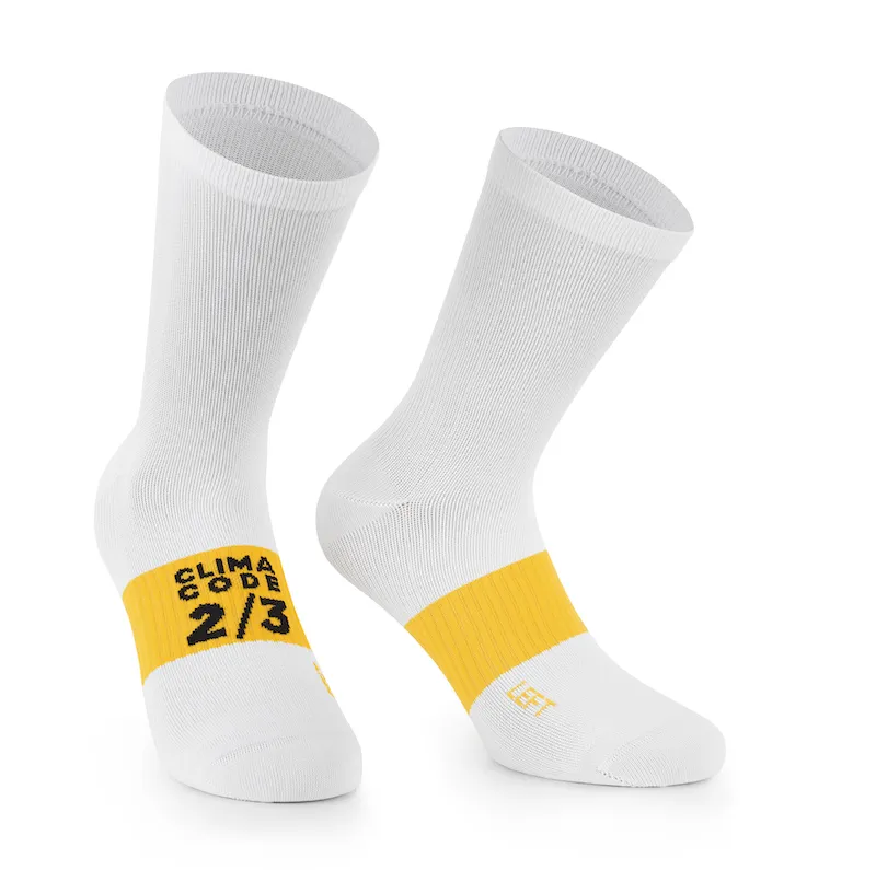 Носки ASSOS Spring Fall Socks EVO White Series