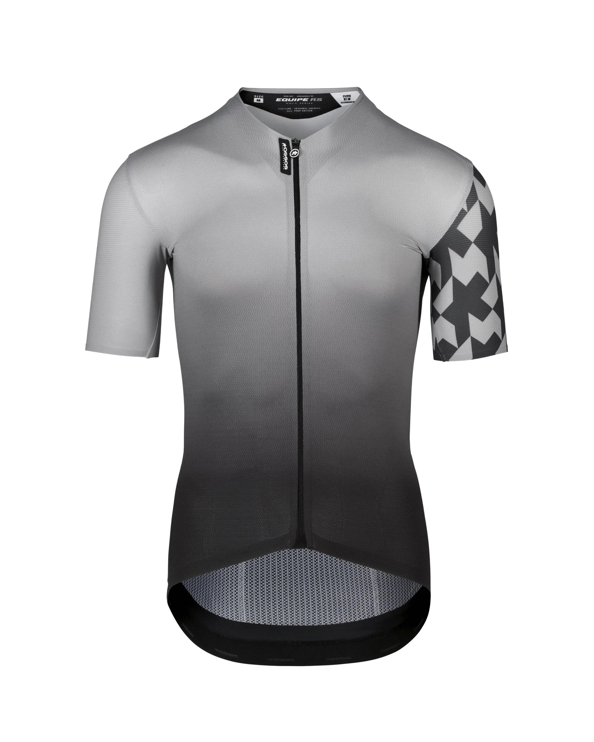 Джерси ASSOS EQUIPE RS Summer SS Jersey - Prof Edition Gerva Grey - велосипедные джерси - фото