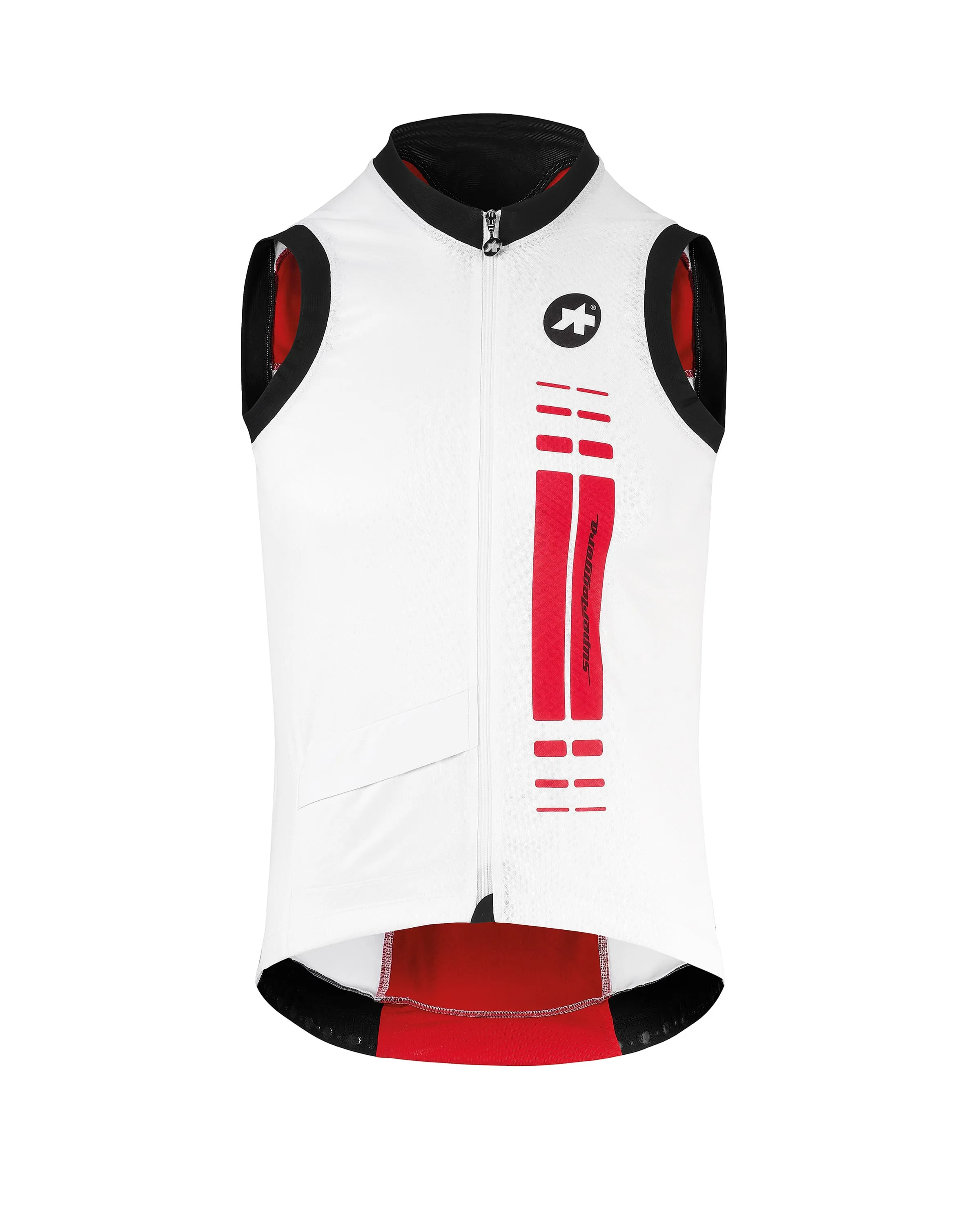 Джерси без рукавов ASSOS nS.superLeggera red Swiss - велосипедные джерси - фото