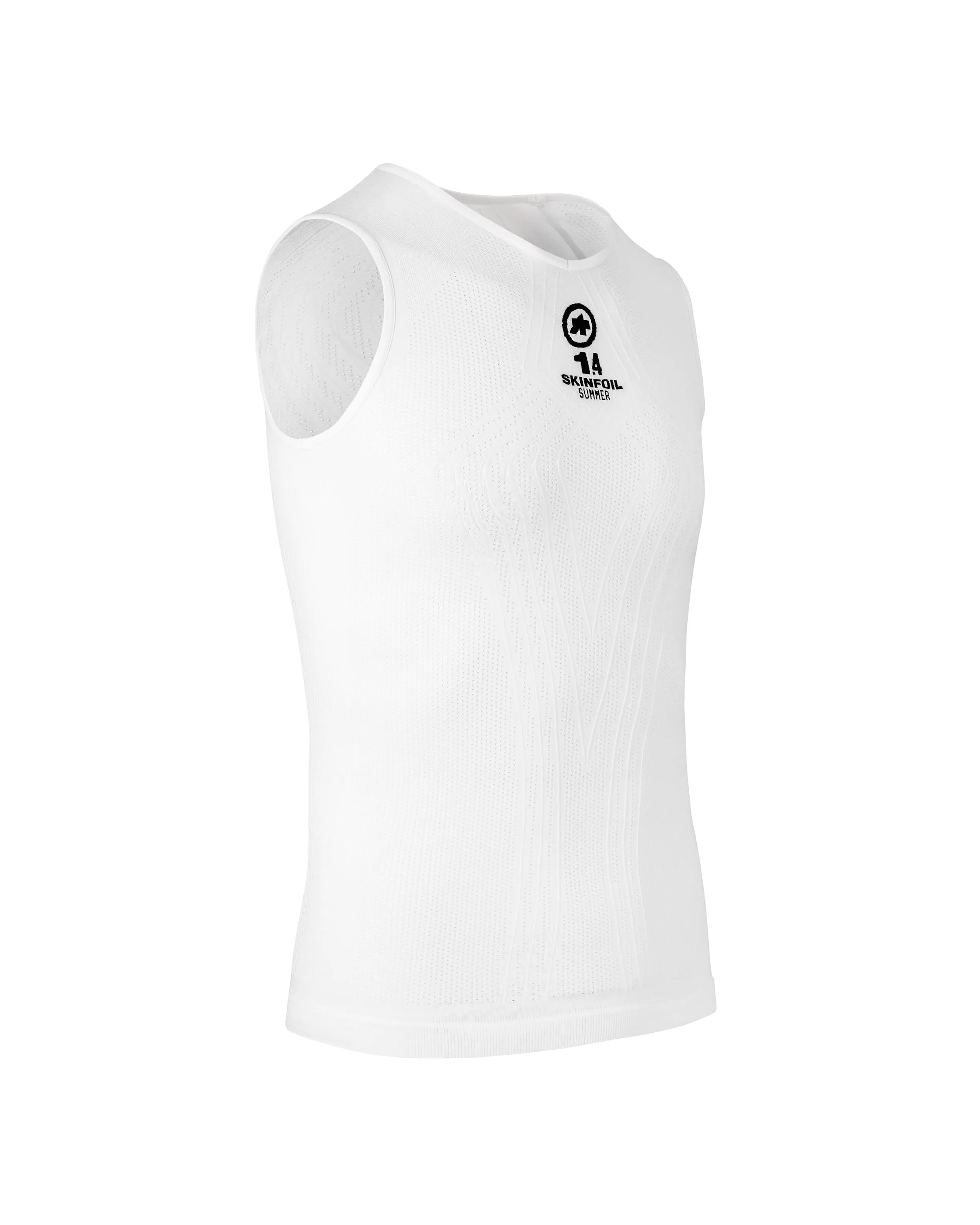 Термомайка без рукавов Унисекс ASSOS NS.skinfoil Summer evo7 holy White