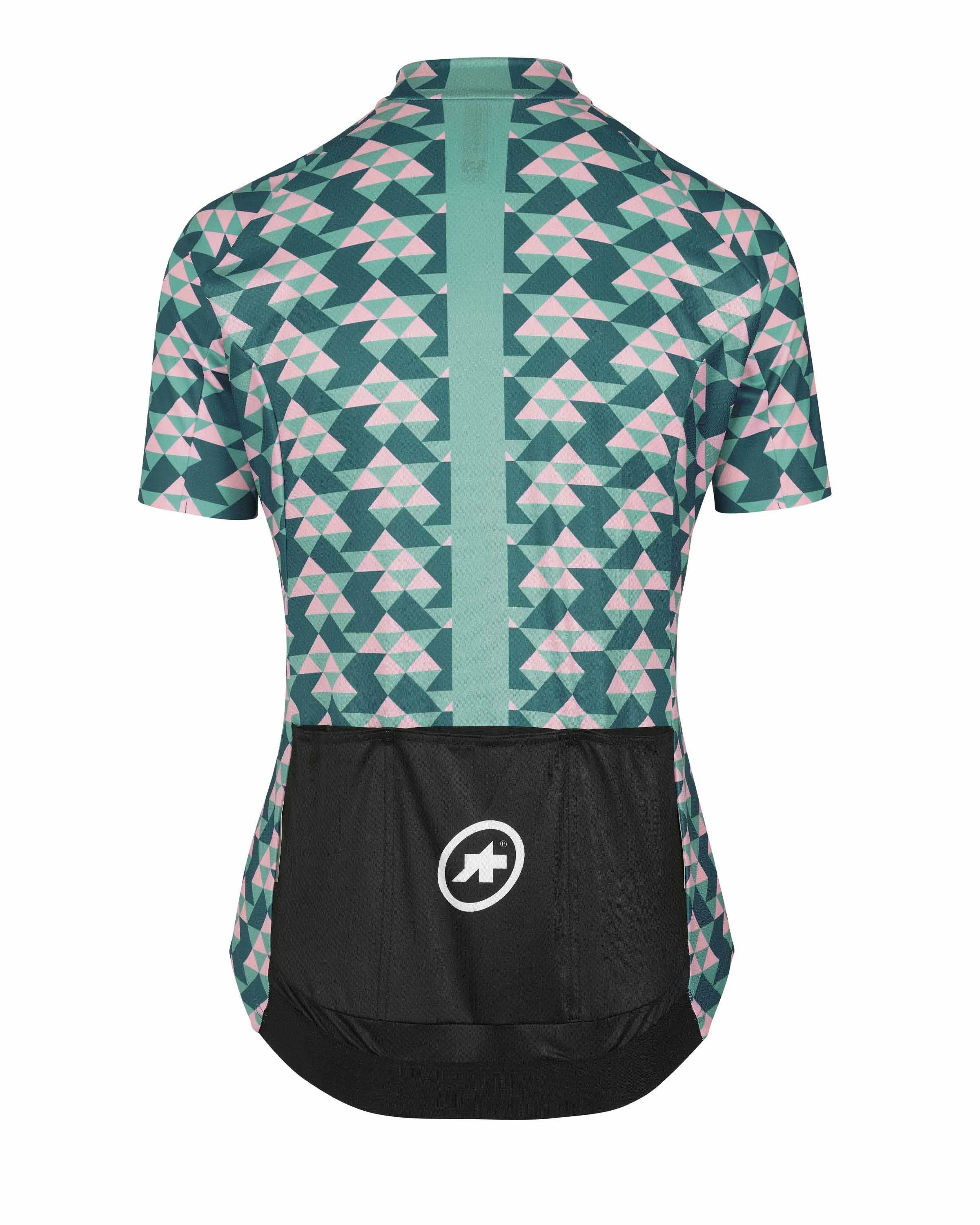 Джерси ASSOS FASTLANE Women's Diamond Crazy SS Jersey Brilliant Green - велосипедные джерси - фото