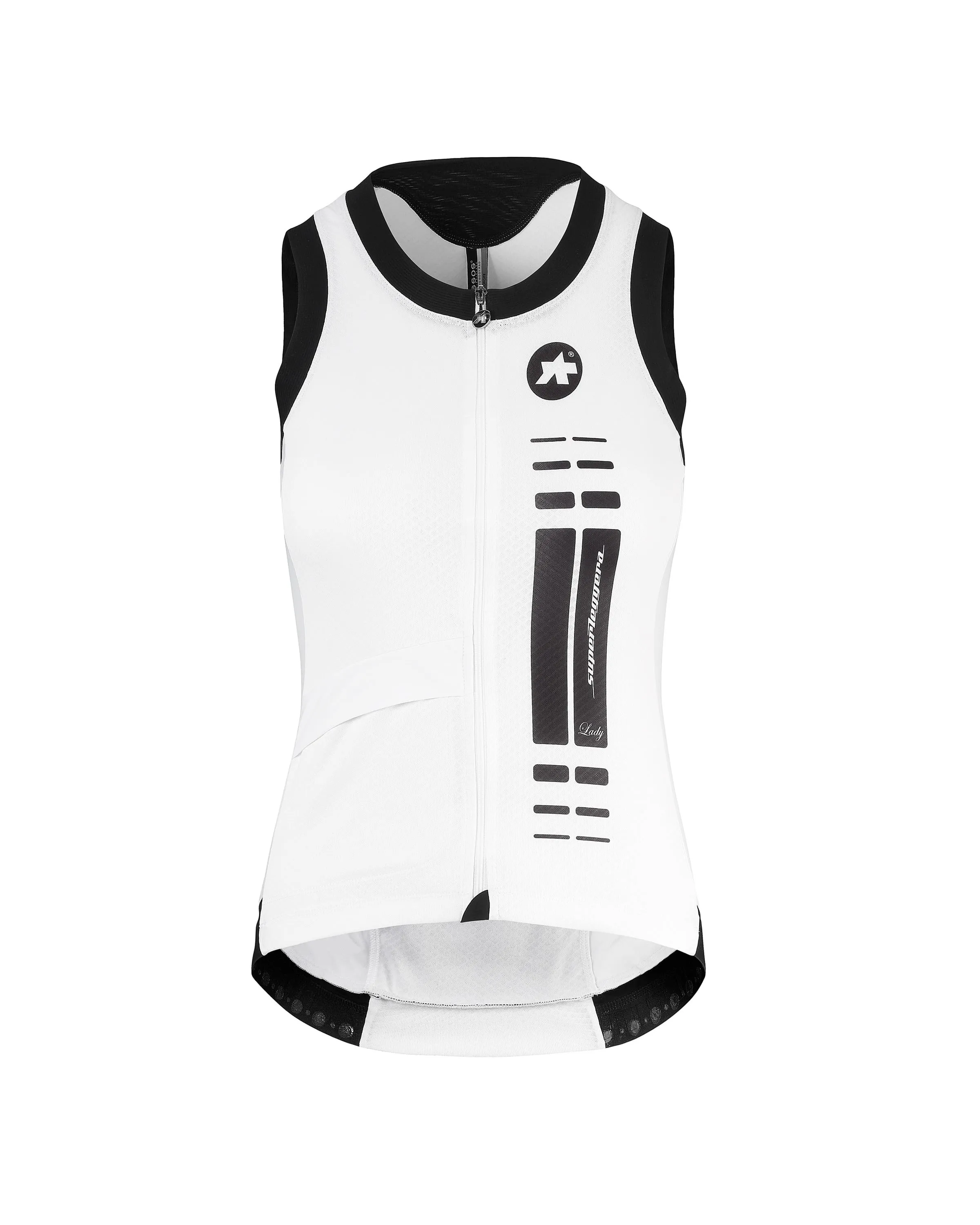 Джерси без рукавов ASSOS nS.superLeggera Lady white Panther - велосипедные джерси - фото