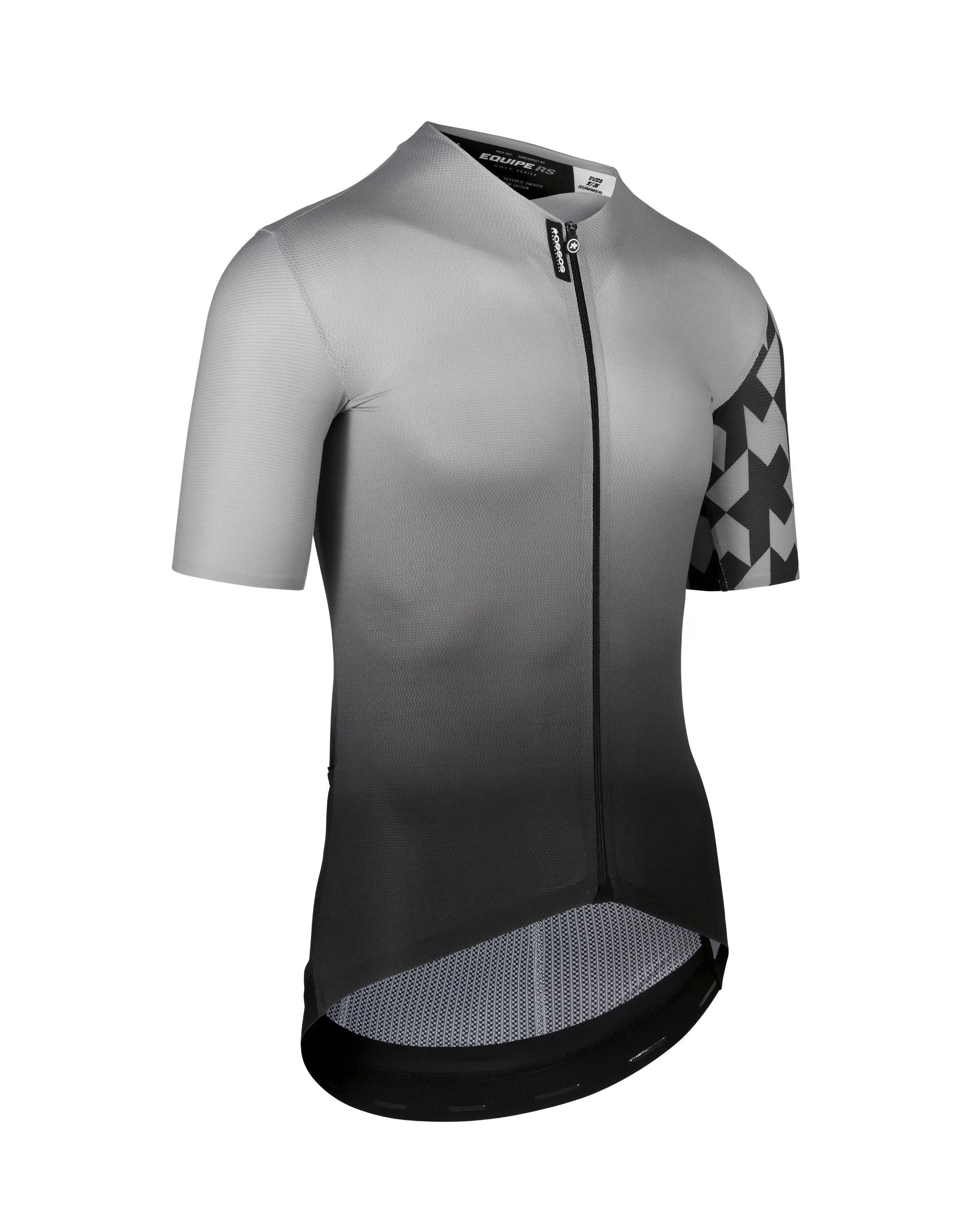 Джерси ASSOS EQUIPE RS Summer SS Jersey - Prof Edition Gerva Grey - велосипедные джерси - фото