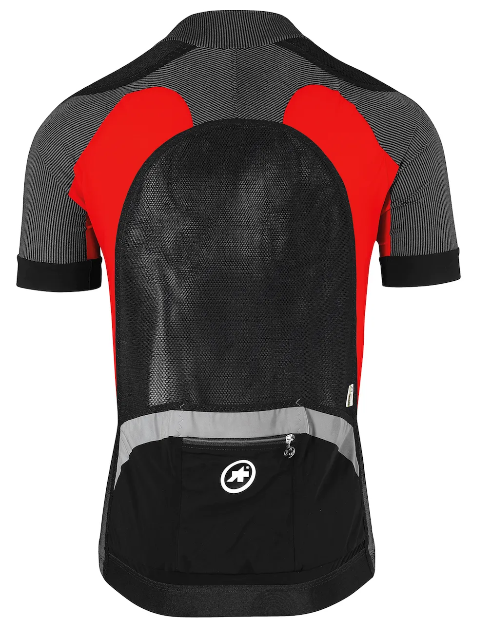 Джерси ASSOS SS.rallytrekkingJersey evo7 + NS.skinFoil summer s7 national Red - велосипедные джерси - фото