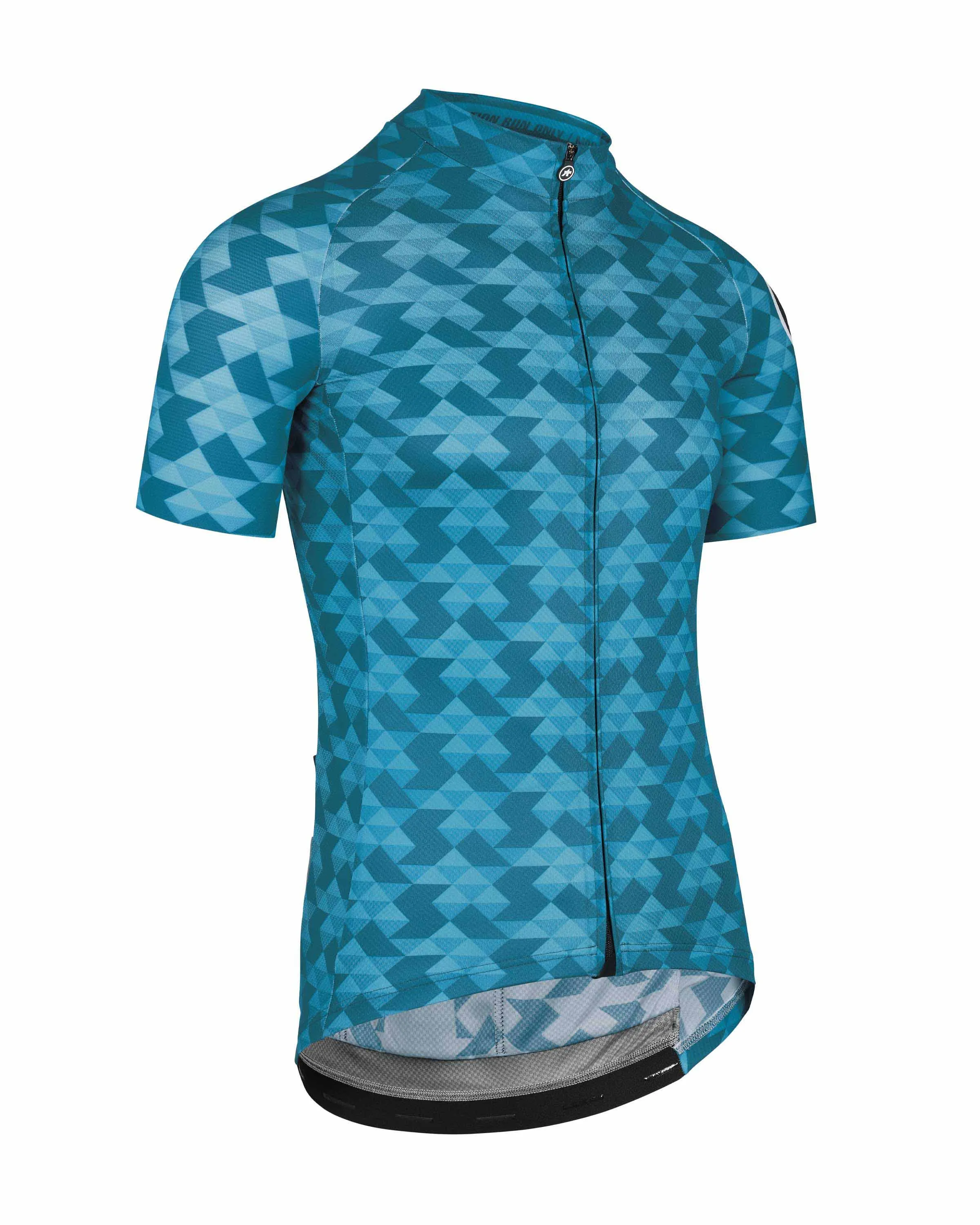 Джерси ASSOS FASTLANE Diamond Crazy SS Jersey Adamant Blue - велосипедные джерси - фото