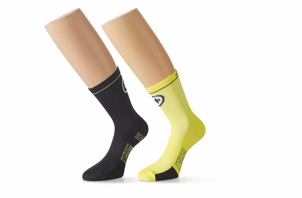 Носки ASSOS équipeSock_evo7 volt Yellow
