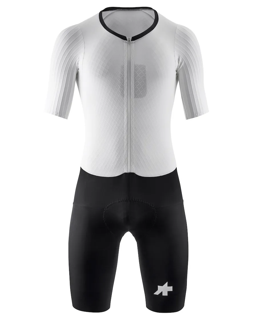Велокомбинезон ASSOS EQUIPE RS RAPIDFIRE Chronosuit S11 White Series
