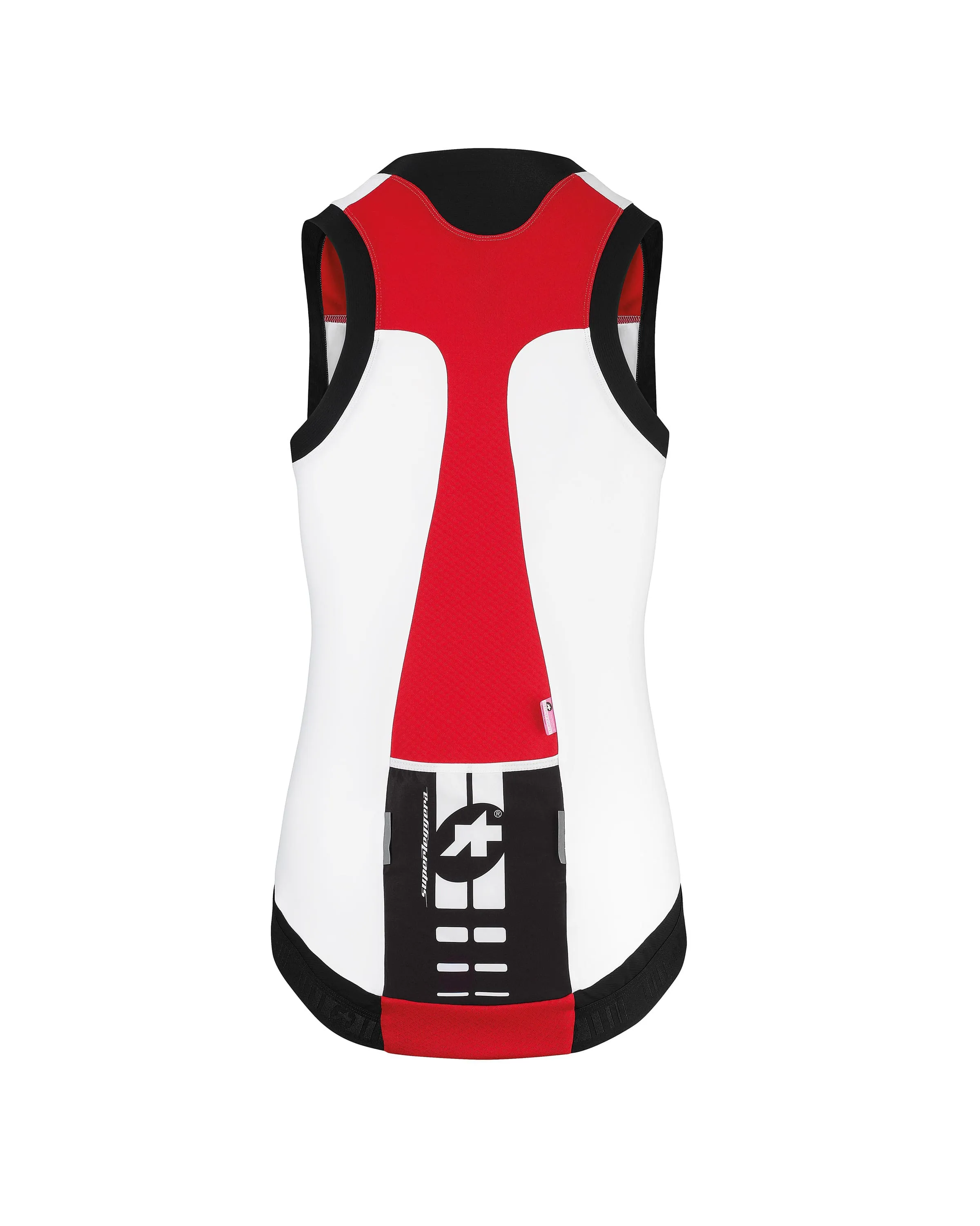 Джерси без рукавов ASSOS nS.superLeggera Lady red Swiss - велосипедные джерси - фото