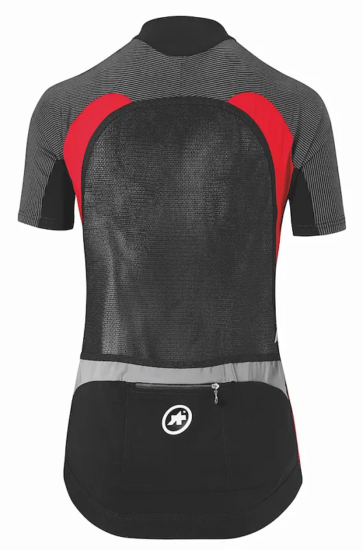 Джерси ASSOS SS.rallytrekkingJersey evo7 Lady + NS.skinFoil summer s7 national Red - велосипедные джерси - фото