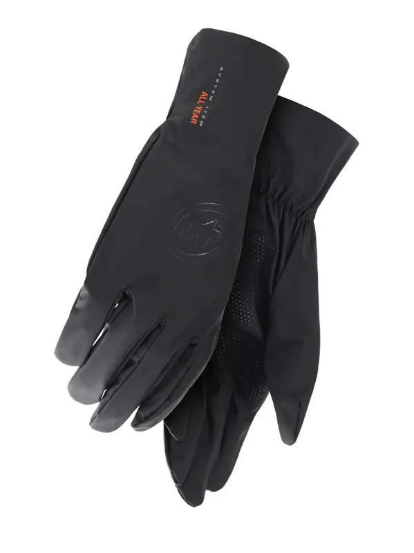Велоперчатки ASSOS RSR Thermo Rain Shell Gloves blackSeries