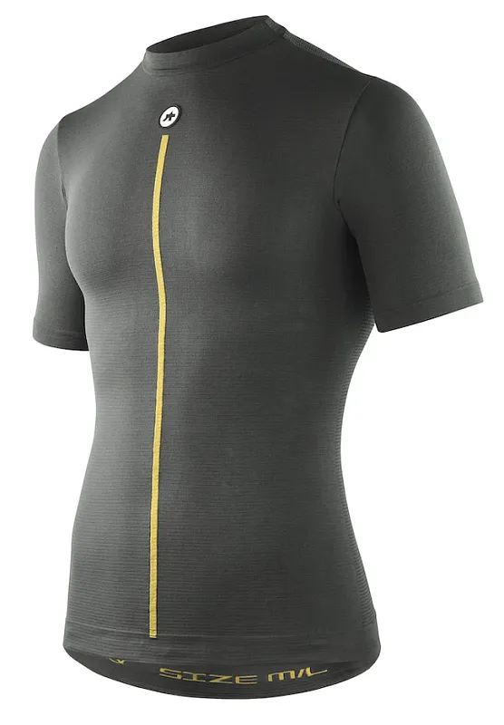 Термомайка ASSOS Spring Fall SS Skin Layer P1 Anthracite Grey