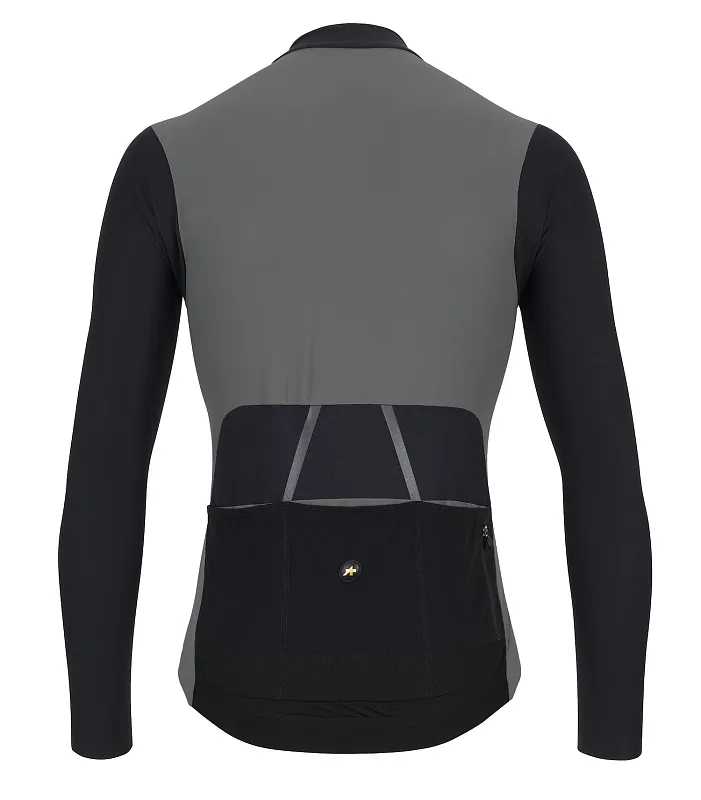 Джерси ASSOS MILLE GTO LS Jersey C2 Rock Grey - велосипедные джерси - фото