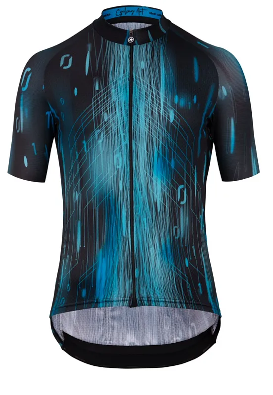 Джерси ASSOS MILLE GT Jersey C2 Drop Head Cyber Blue - велосипедные джерси - фото