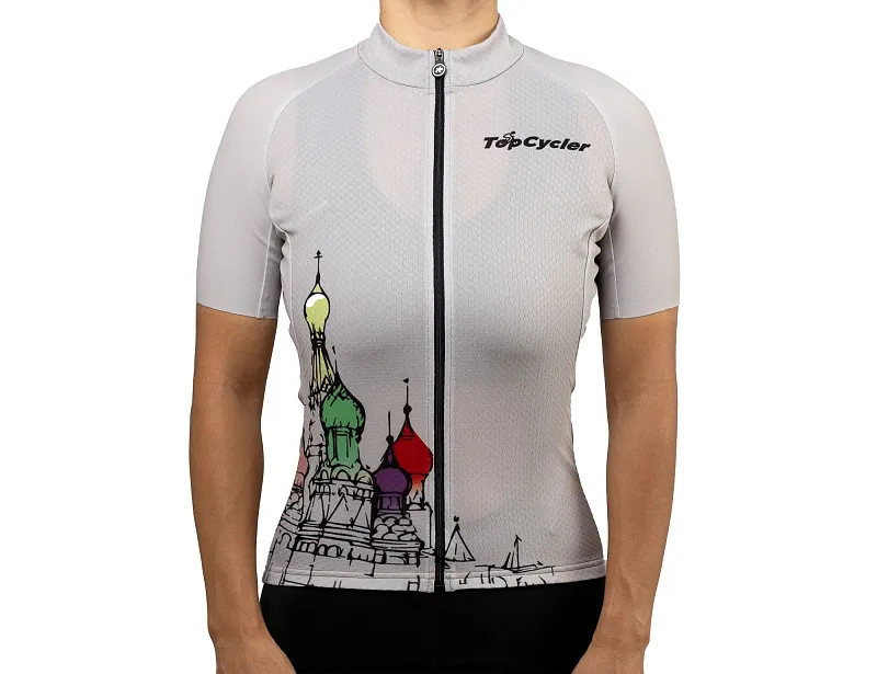 Джерси ASSOS WOM TopCycler СОБОР Бежевый - велосипедные джерси - фото