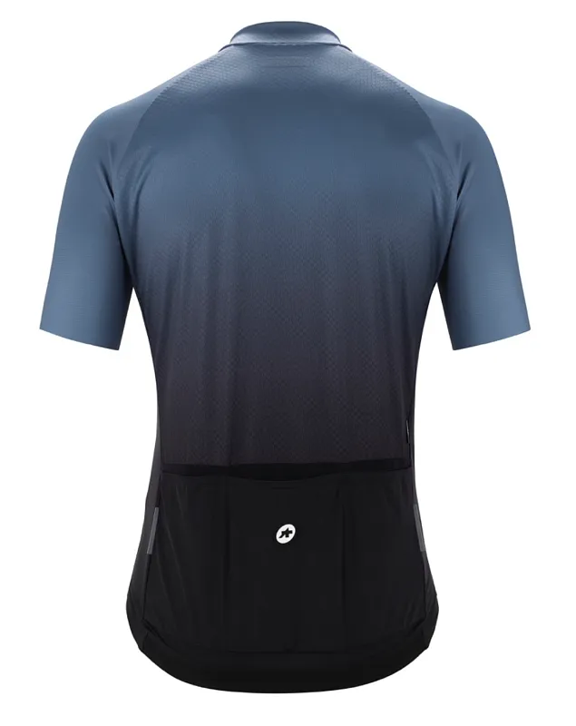 Джерси ASSOS MILLE GT Jersey C2 Shifter Concrete Blue - велосипедные джерси - фото