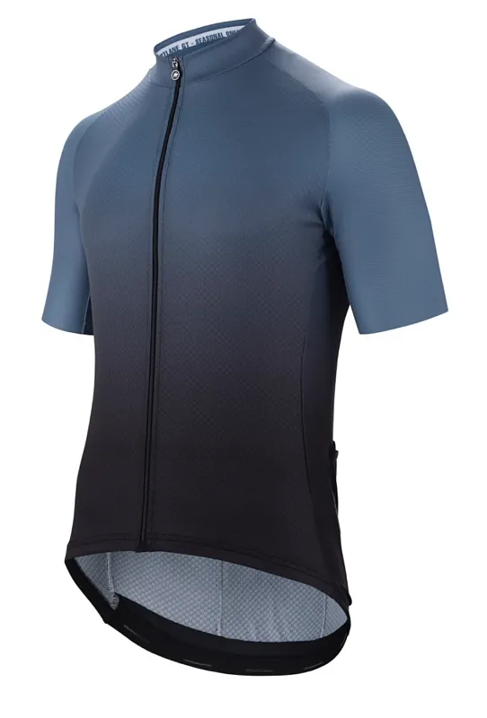 Джерси ASSOS MILLE GT Jersey C2 Shifter Concrete Blue - велосипедные джерси - фото