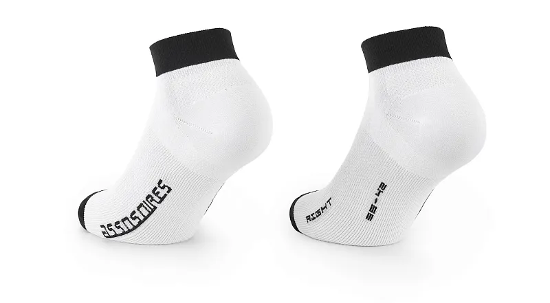 Носки ASSOS RS Socks SUPERLEGER low White Series 
