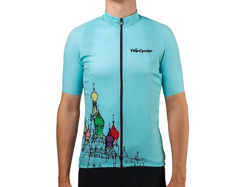 Джерси ASSOS TopCycler СОБОР Бирюзовый - велосипедные джерси - фото