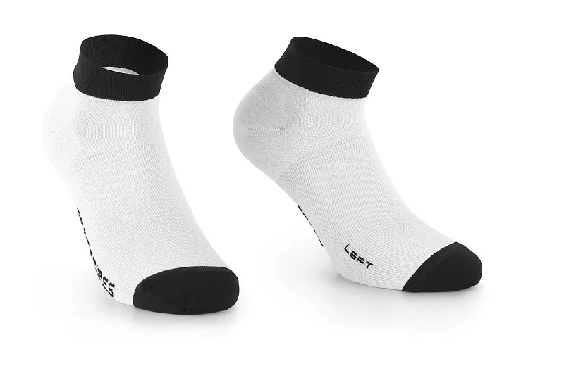 Носки ASSOS RS Socks SUPERLEGER low White Series 