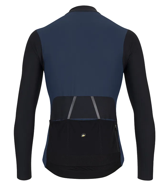 Джерси ASSOS MILLE GTO LS Jersey C2 Yubi Blue - велосипедные джерси - фото