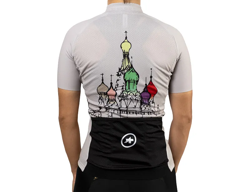 Джерси ASSOS WOM TopCycler СОБОР Бежевый - велосипедные джерси - фото