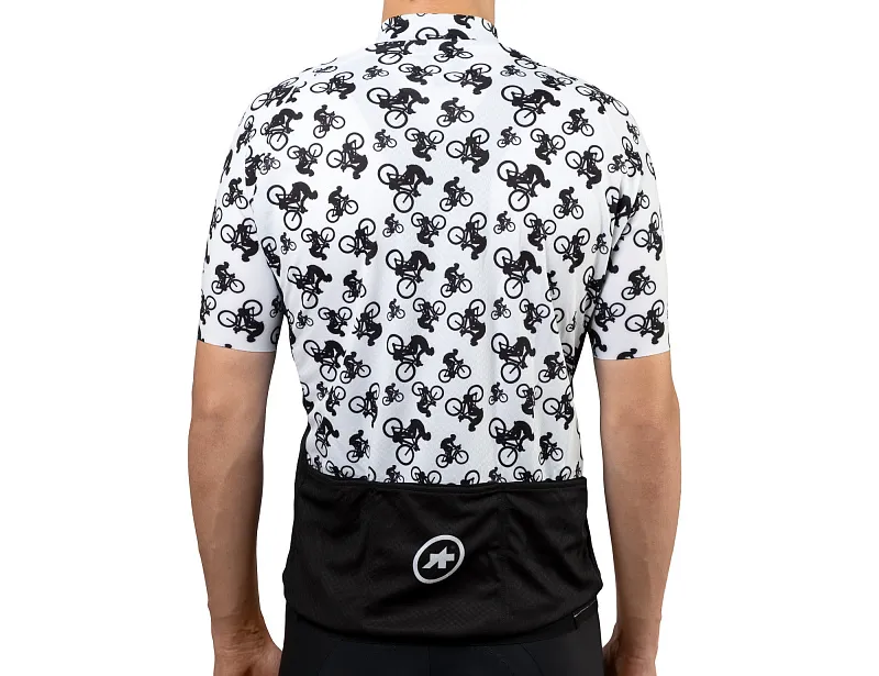 Джерси ASSOS TopCycler ВЕЛОСИПЕДИСТЫ Белый - велосипедные джерси - фото